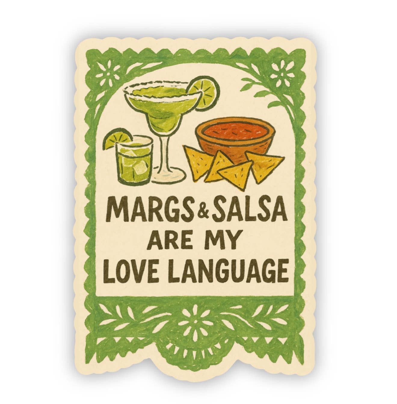 Tex-Mex Love Sticker – Margs & Salsa