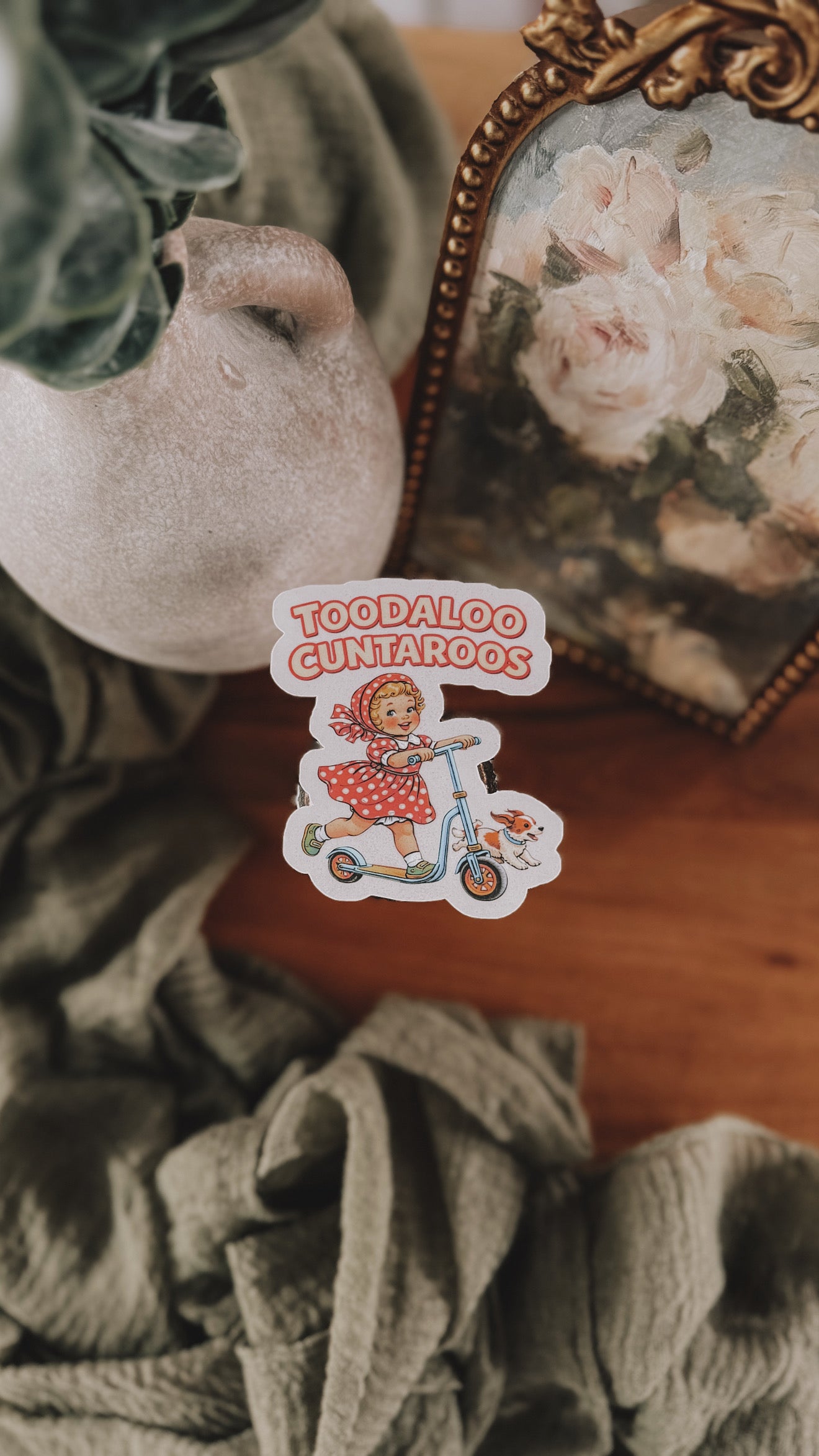 Toodaloo Sticker