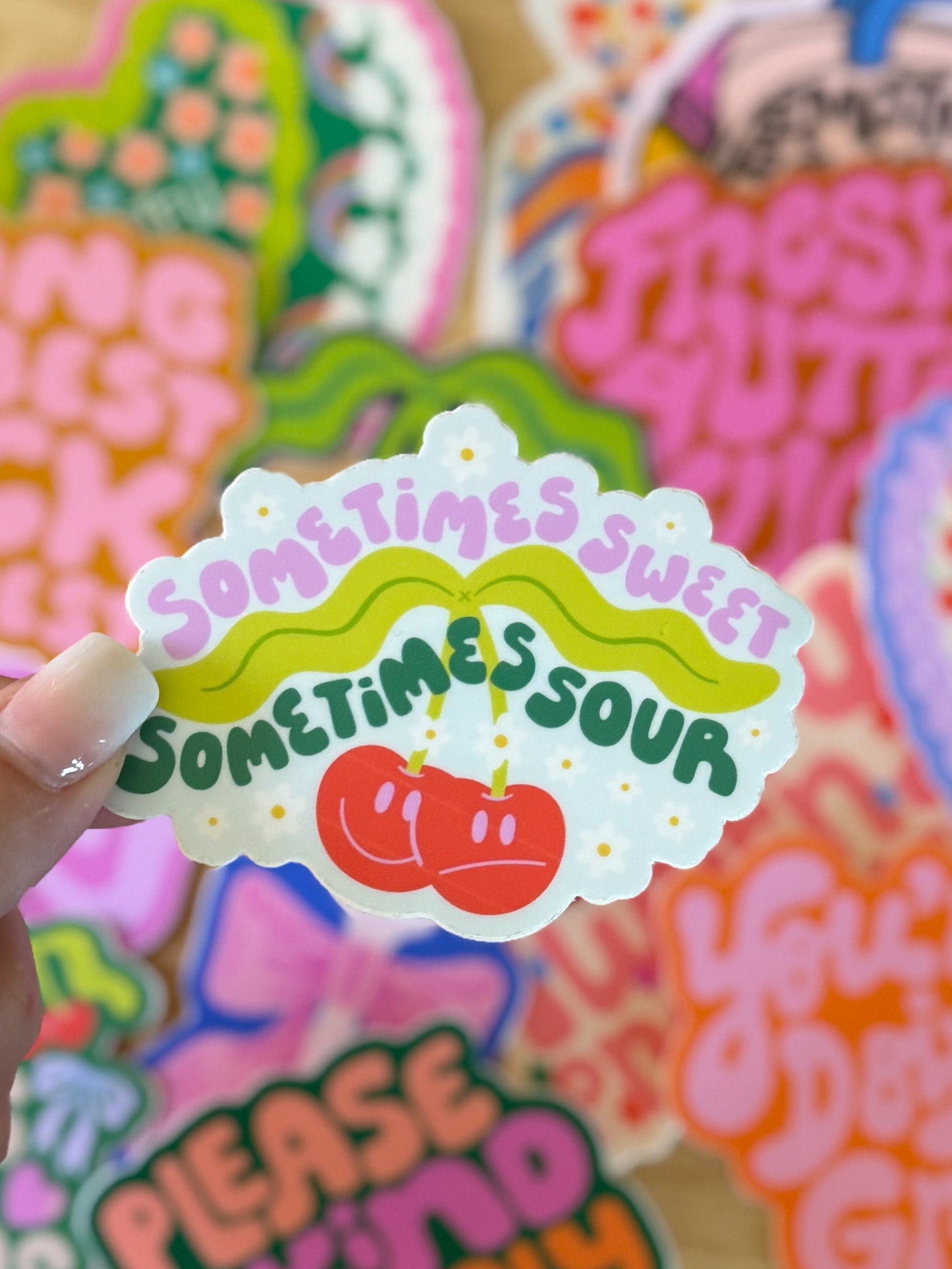 Sweet and Sour Sticker