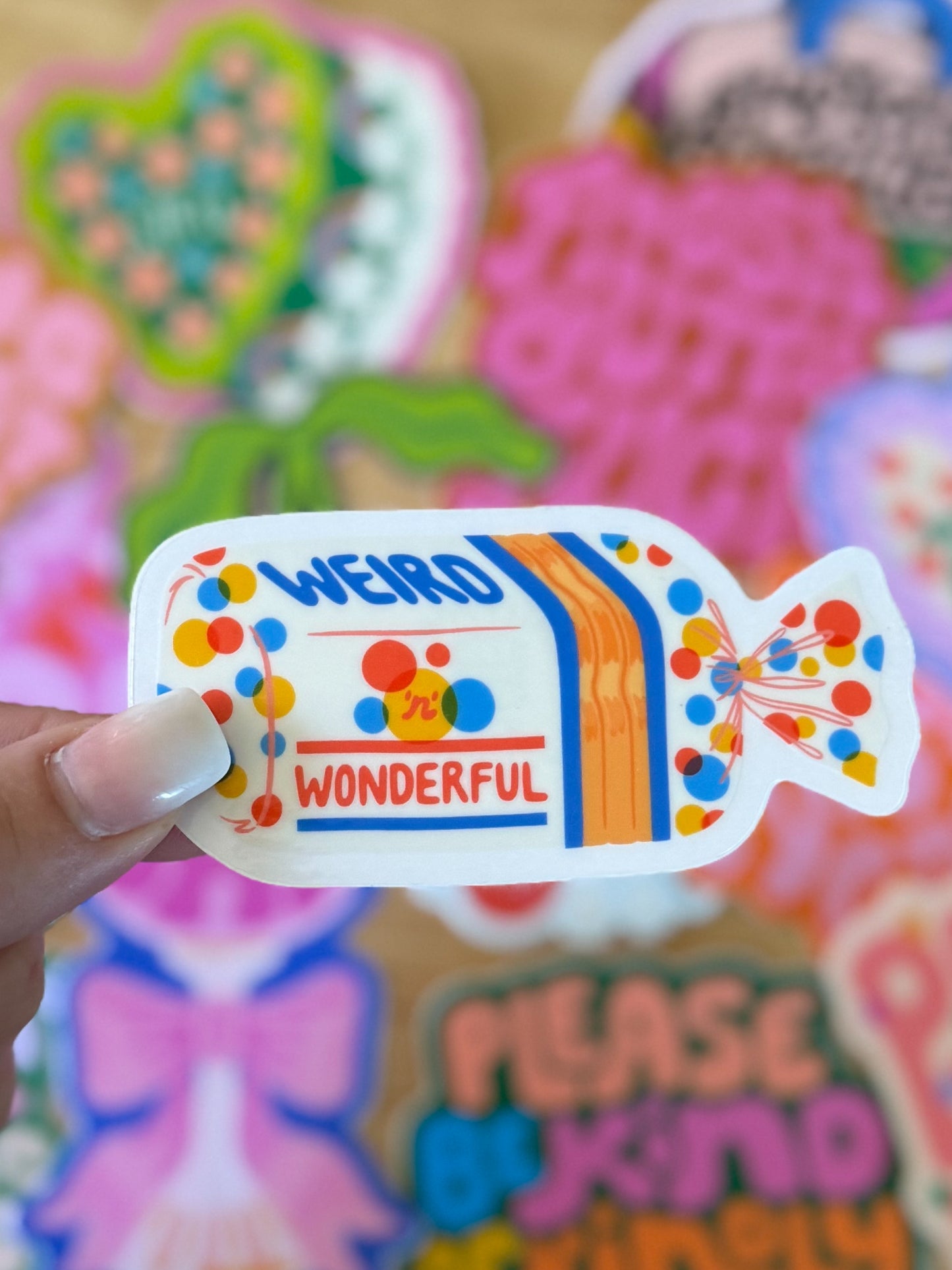 Weird And Wonderful Sticker