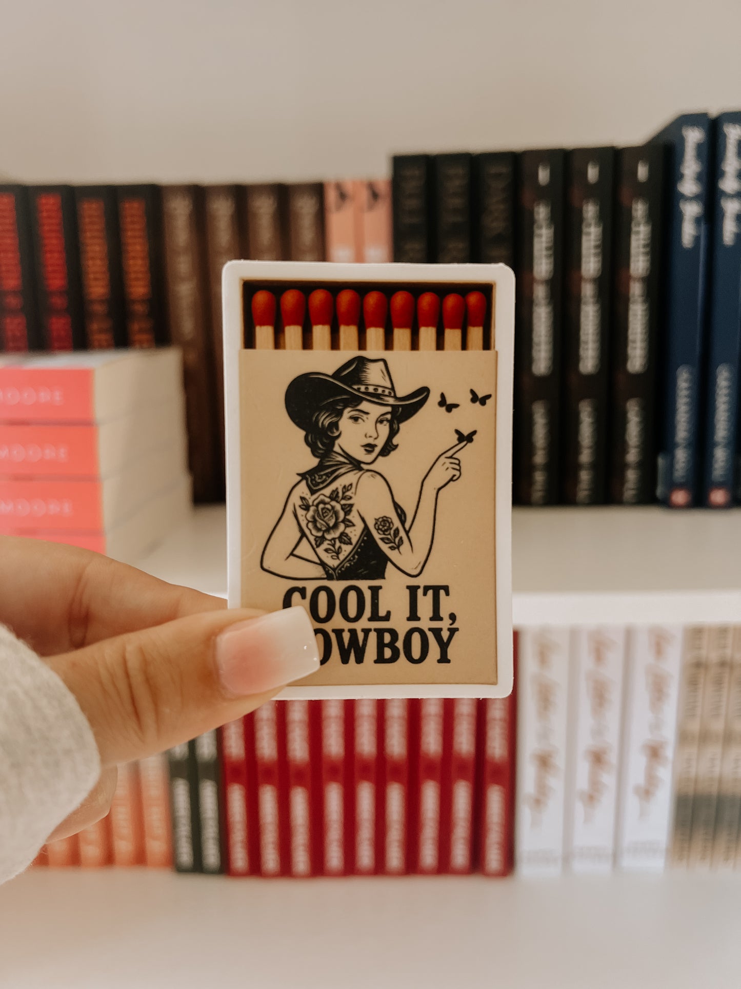 Cool it Cowboy Sticker