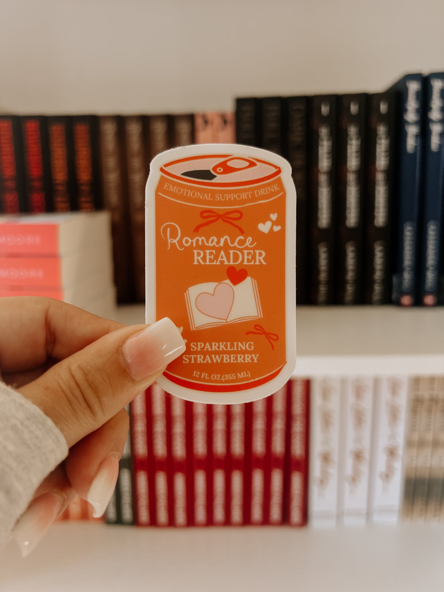 Romance Reader Sticker