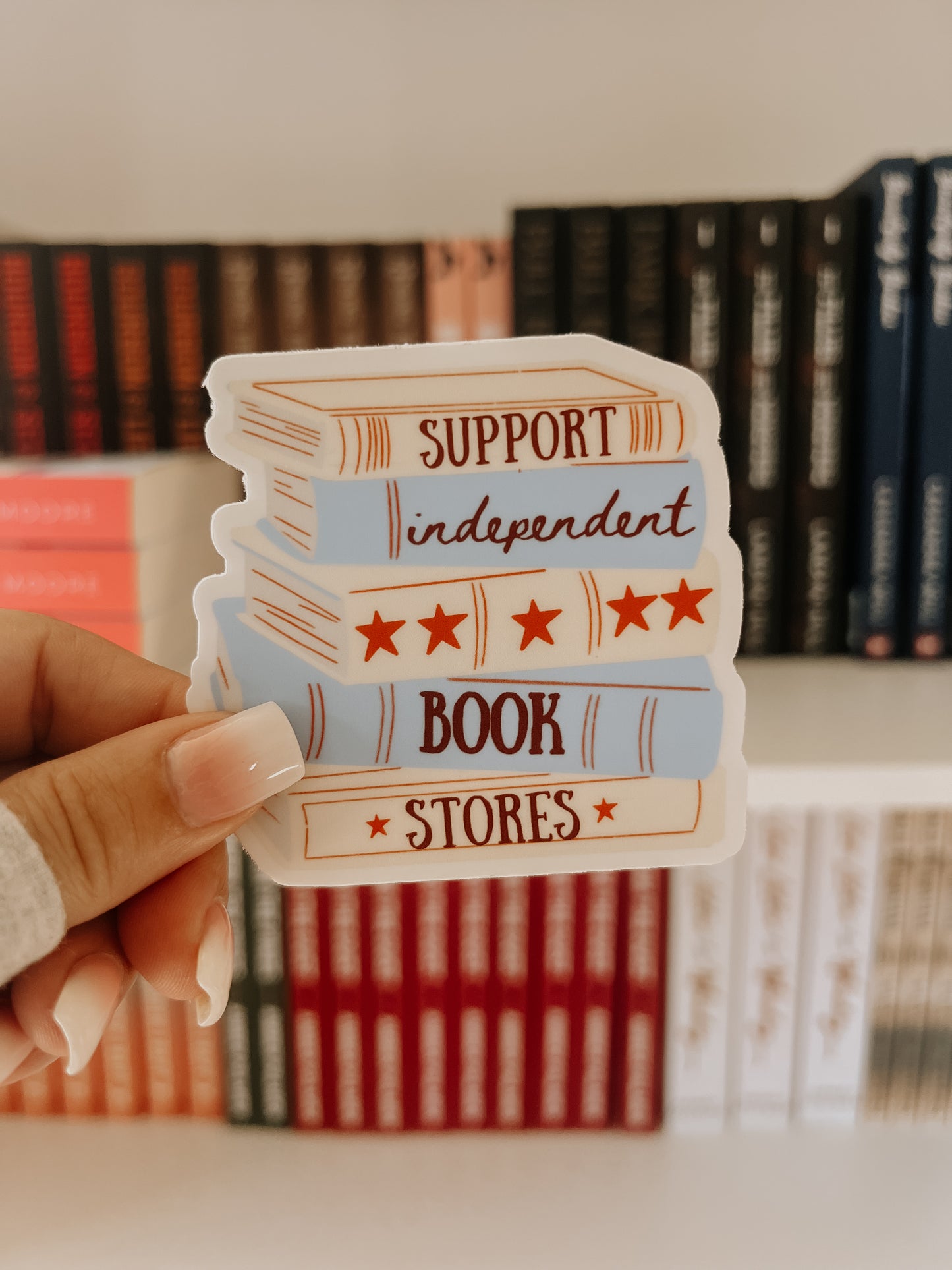 Support Independent Book Stores Sticker