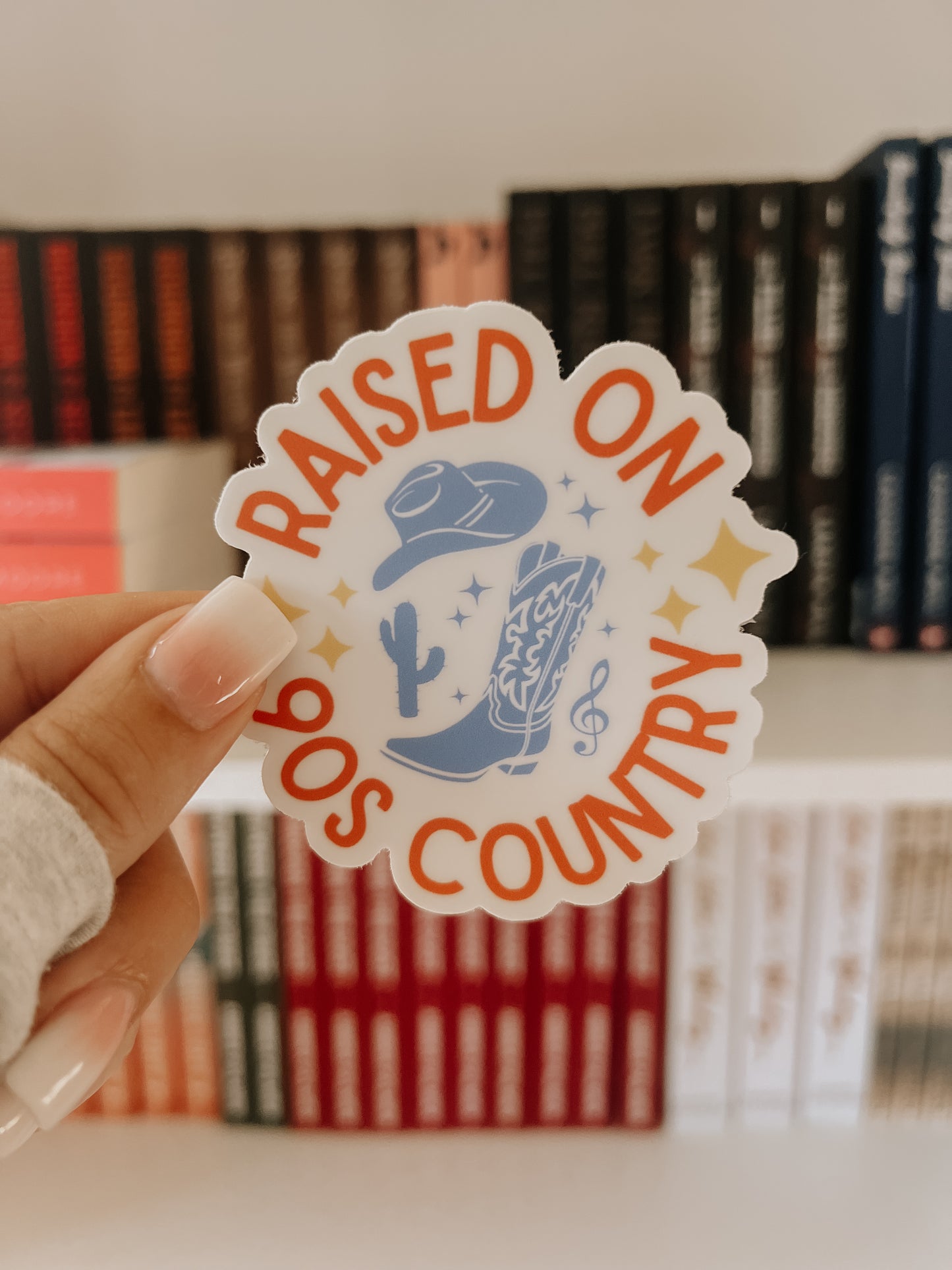 Raised on 90s Country Sticker