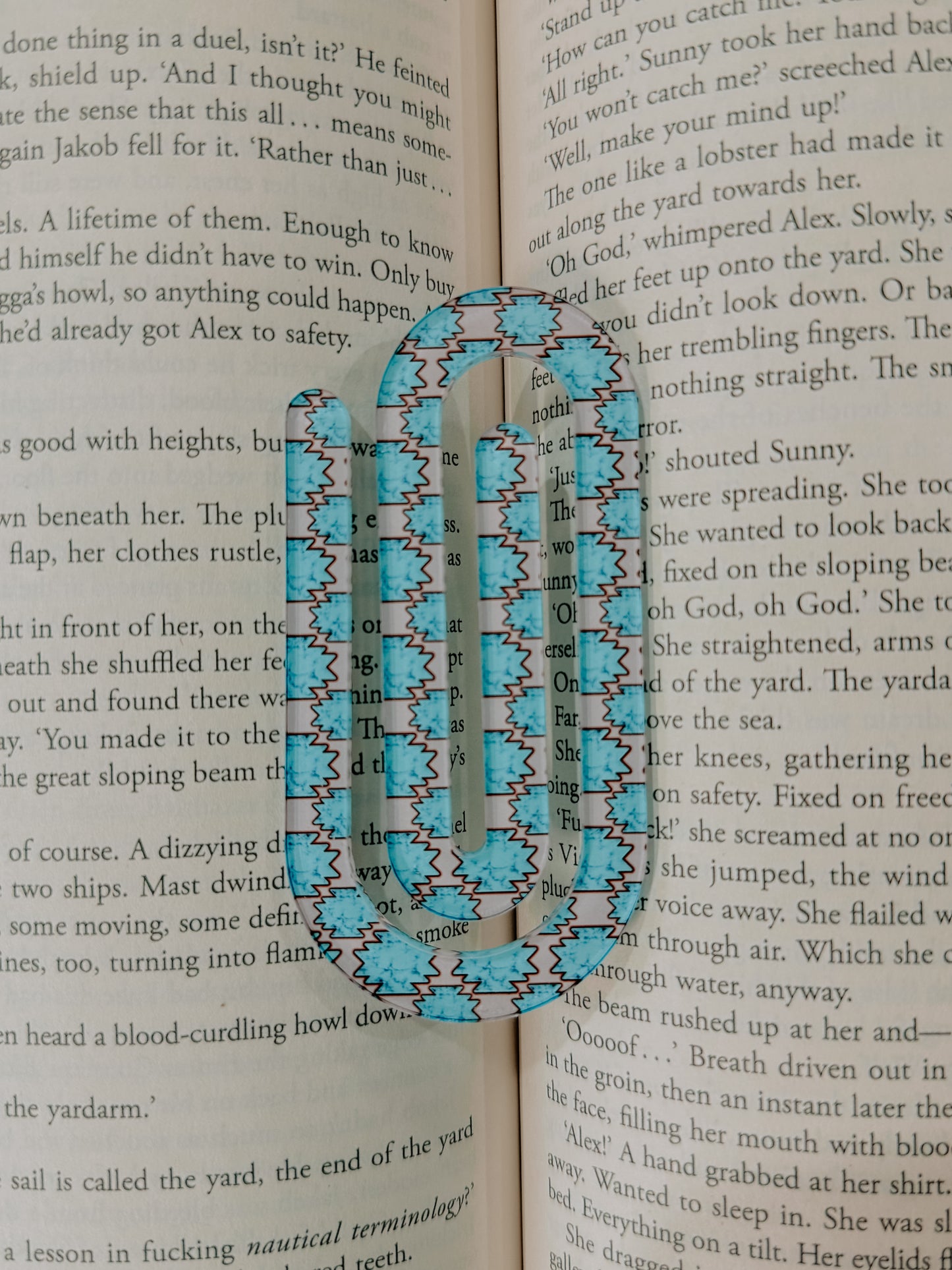 Desert Sky Jumbo Paperclip Bookmark