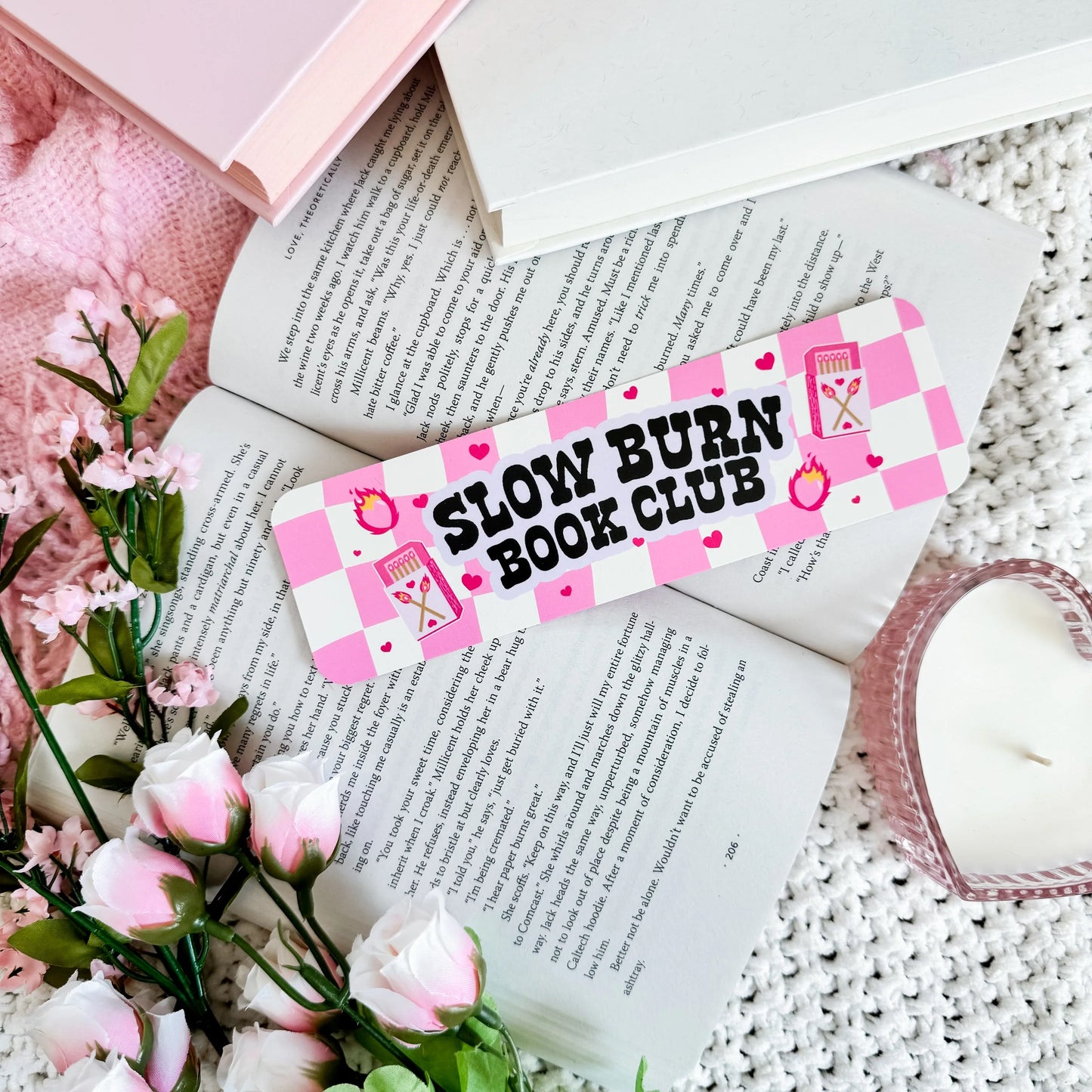 Slow Burn Bookclub Bookmark