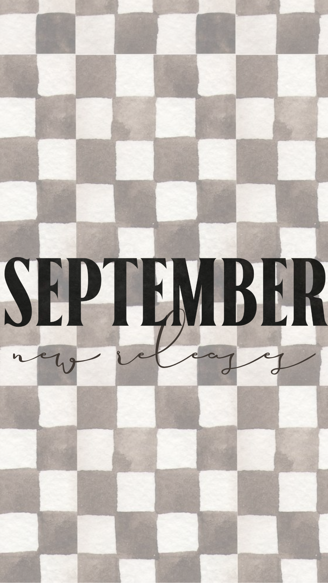 SEPTEMBER RELEASES