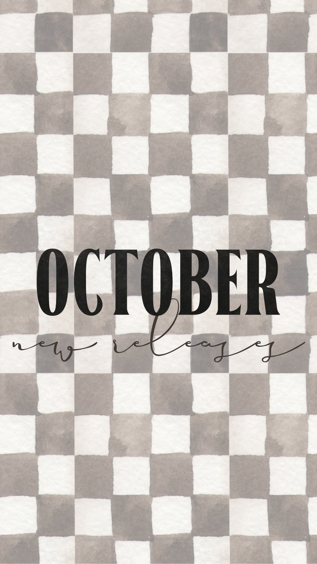OCTOBER RELEASES