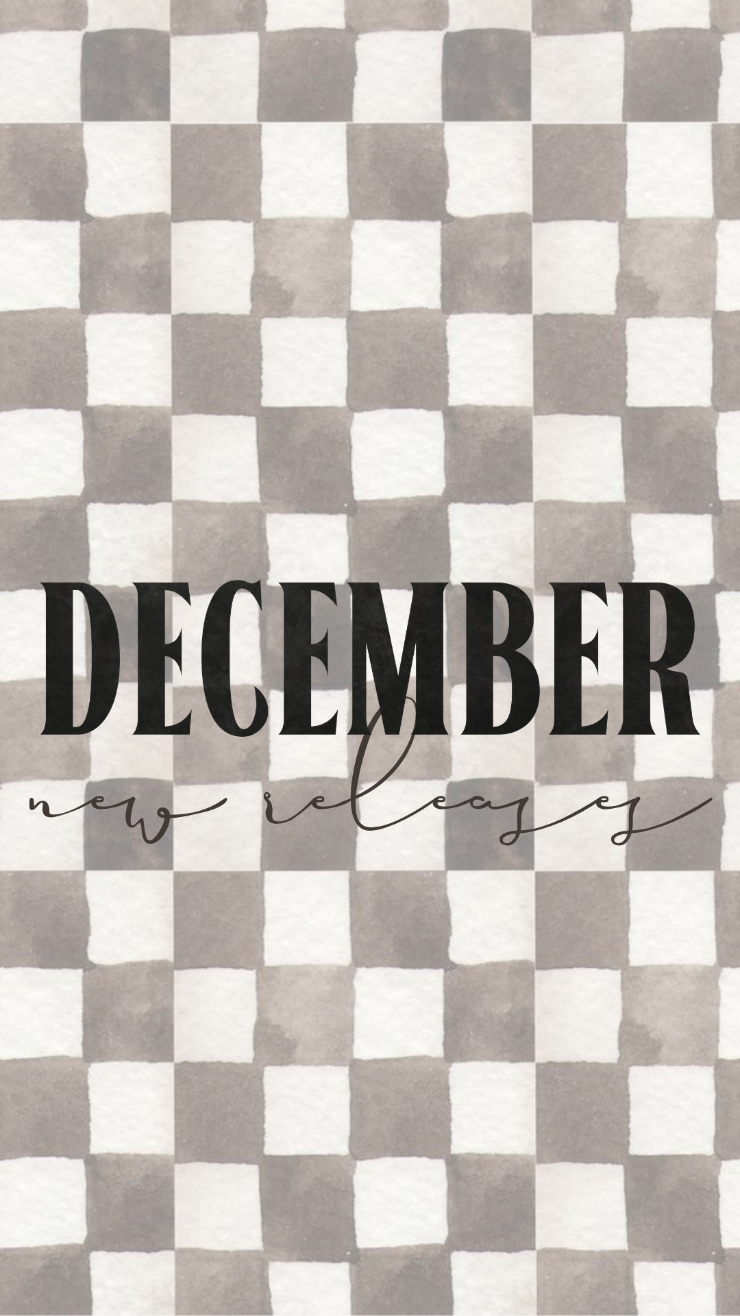 DECEMBER RELEASES