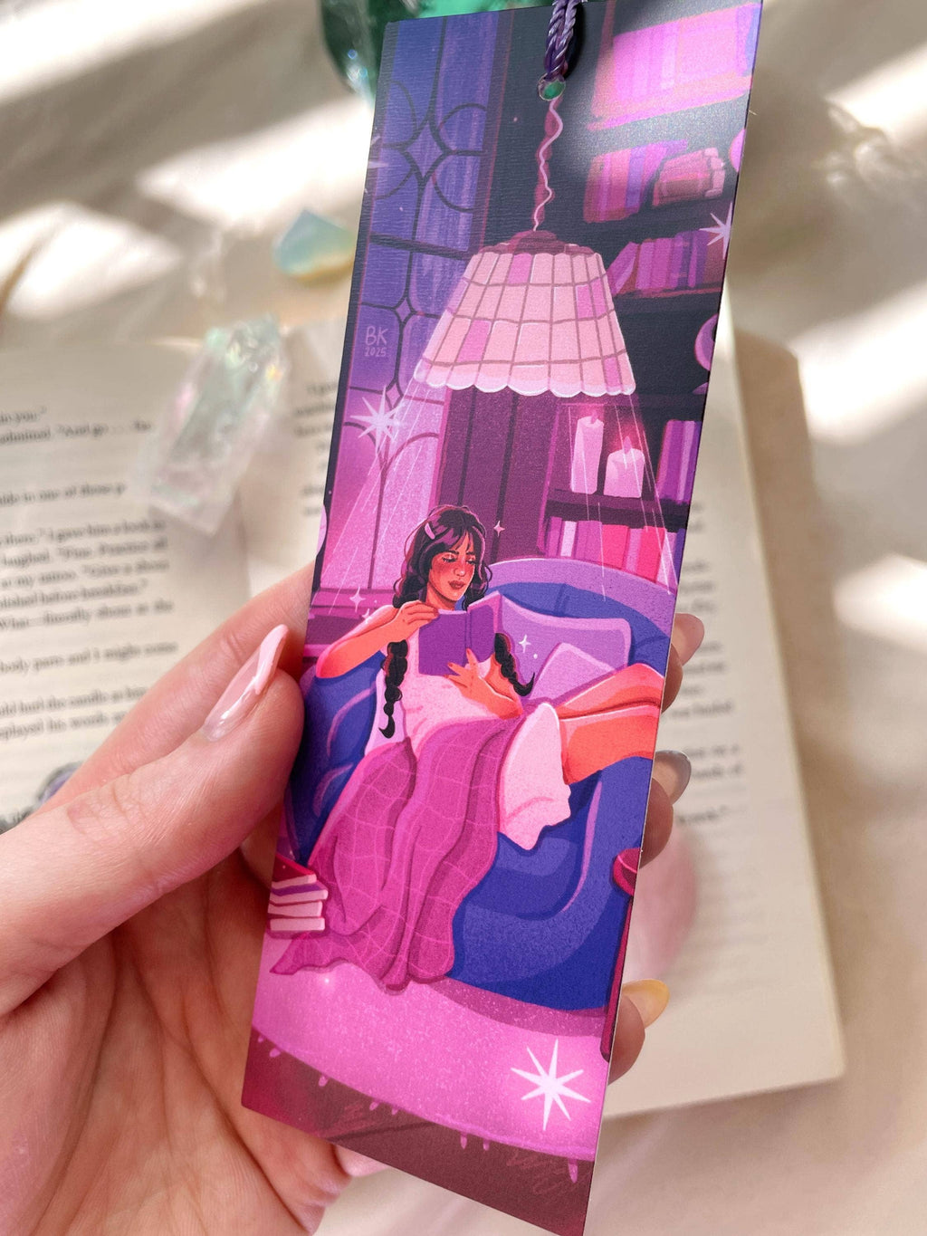 Cozy Reading Nook Bookmark