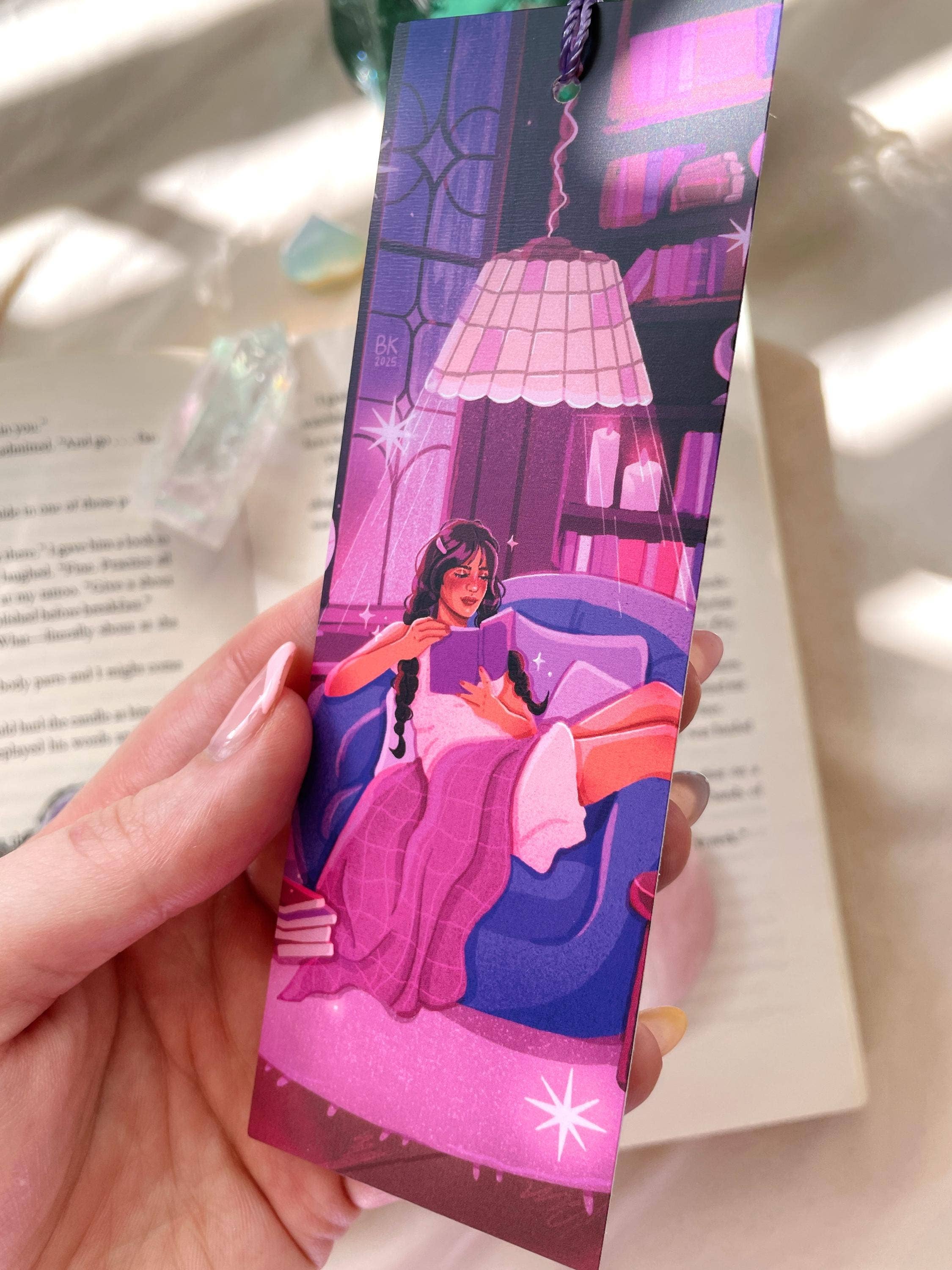 Cozy Reading Nook Bookmark