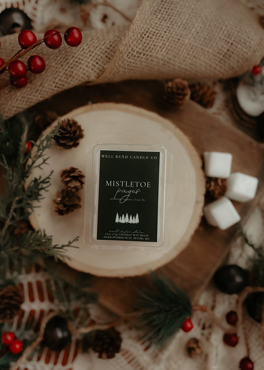 Mistletoe Pages Wax Melts