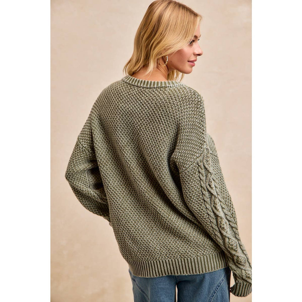 HATTIE CABLE KNIT SWEATER