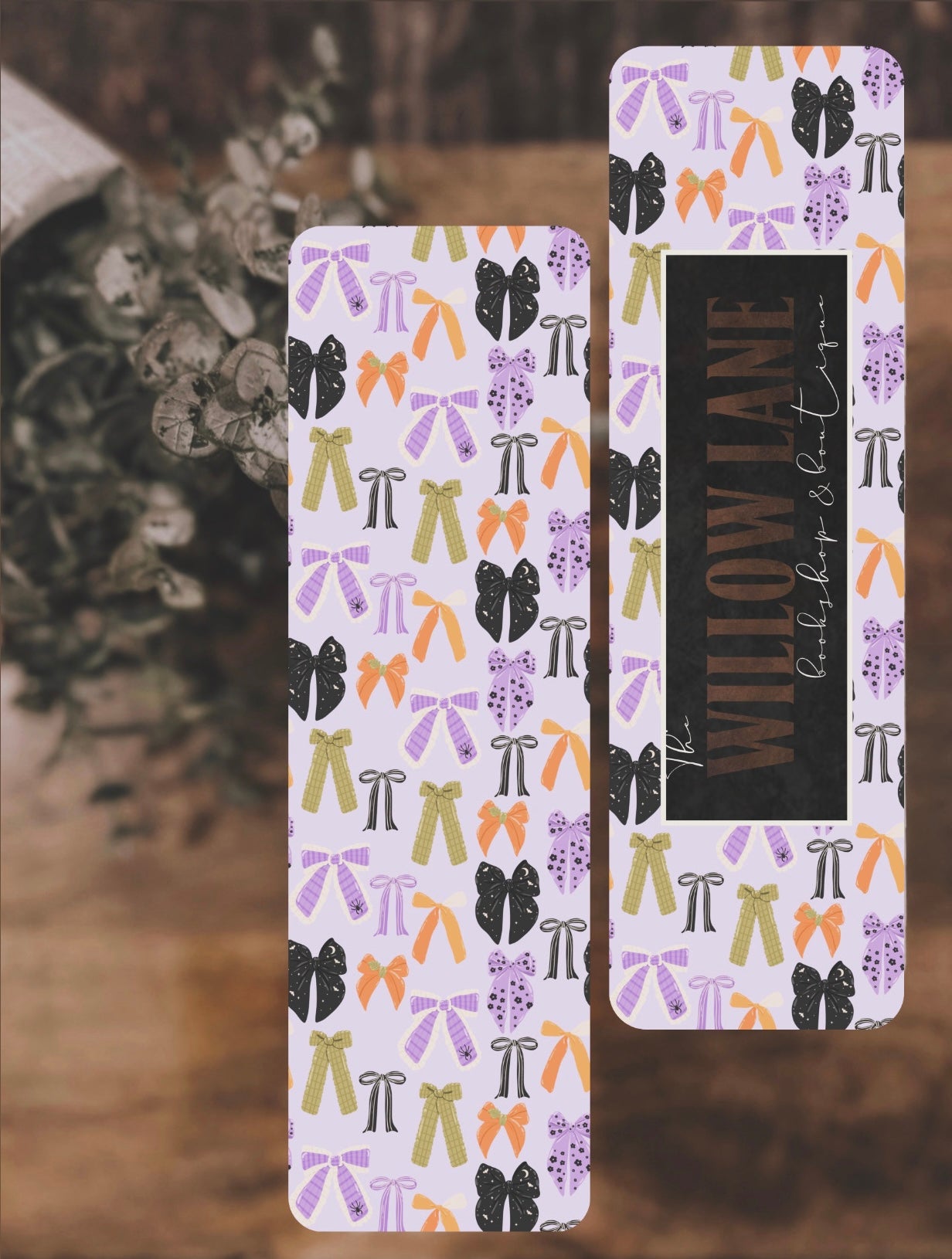 Boo-Tiful Bows Bookmark