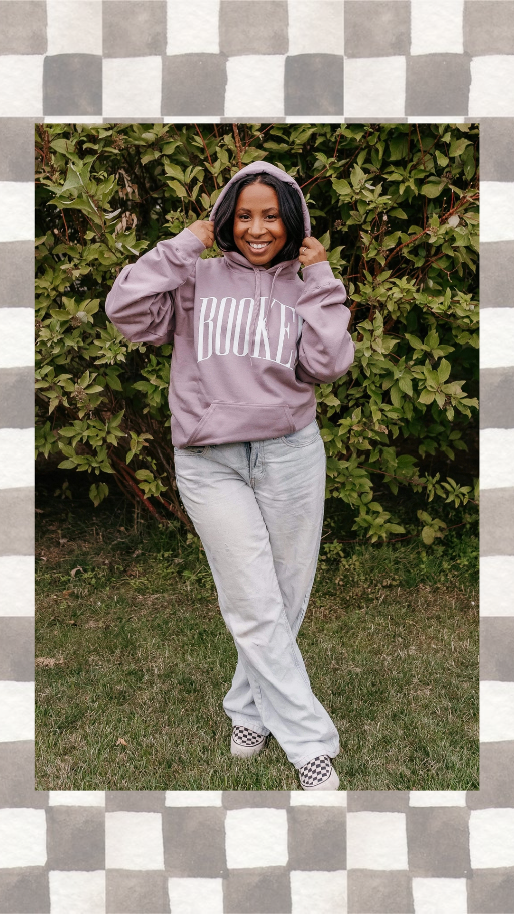 Booked - Softstyle Midweight Hoodie-PURPLE-PREORDER