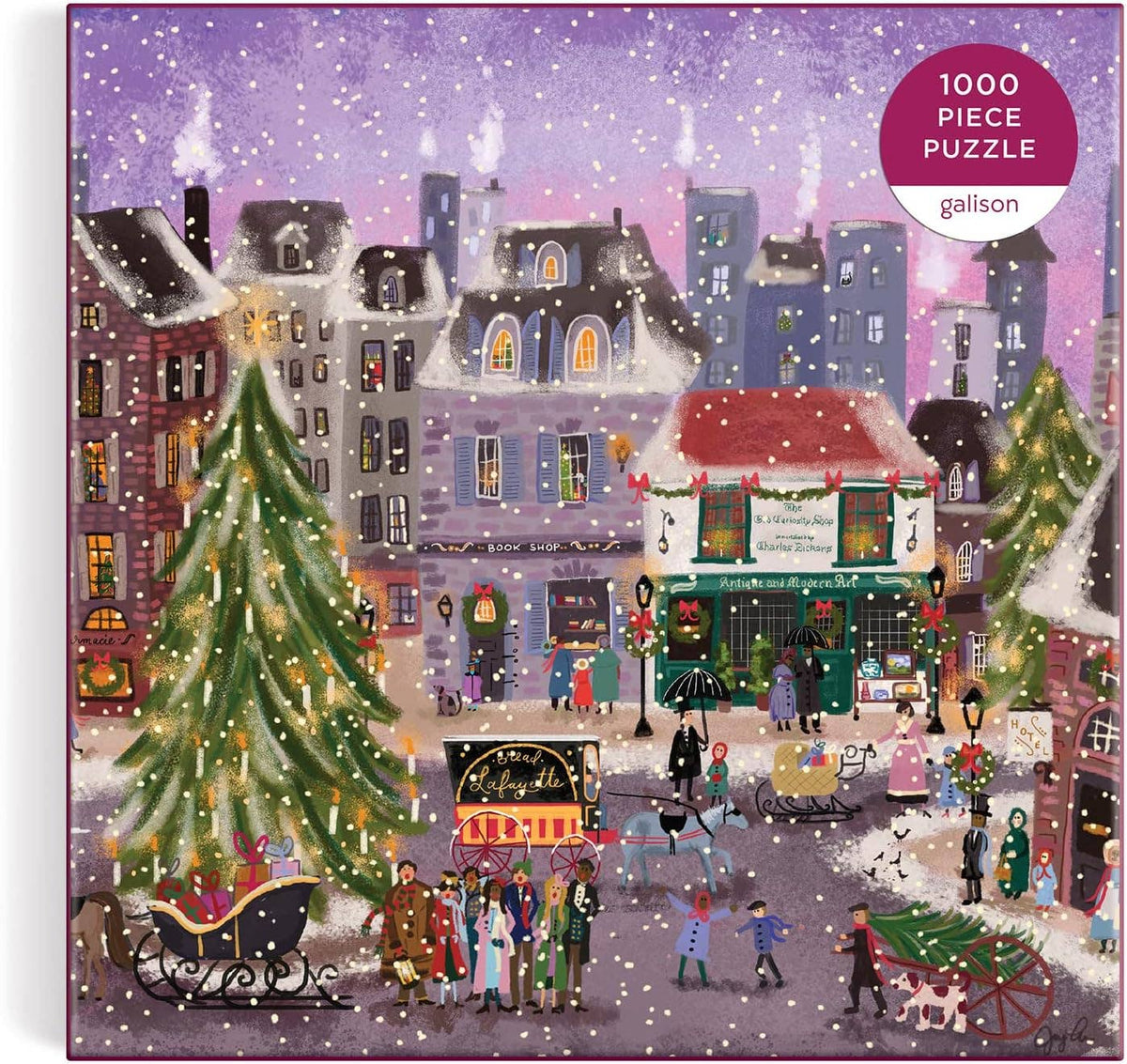 Christmas Square 1000 Piece Puzzle
