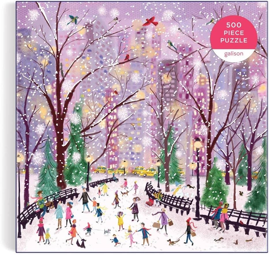 Snowy Night 500 Piece Puzzle