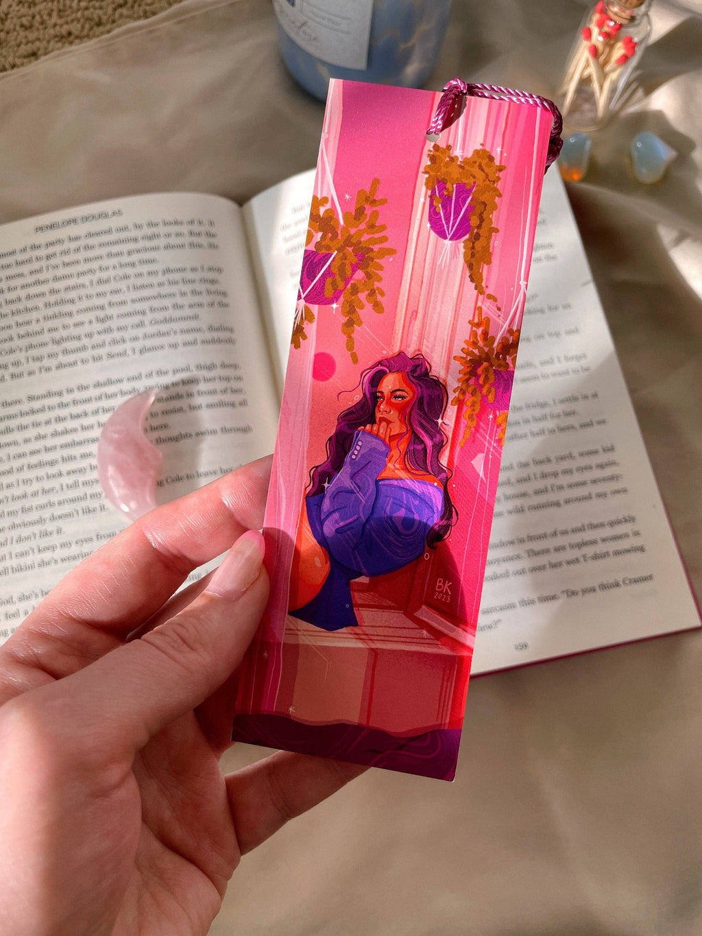 Windowsill Sunset Bookmark