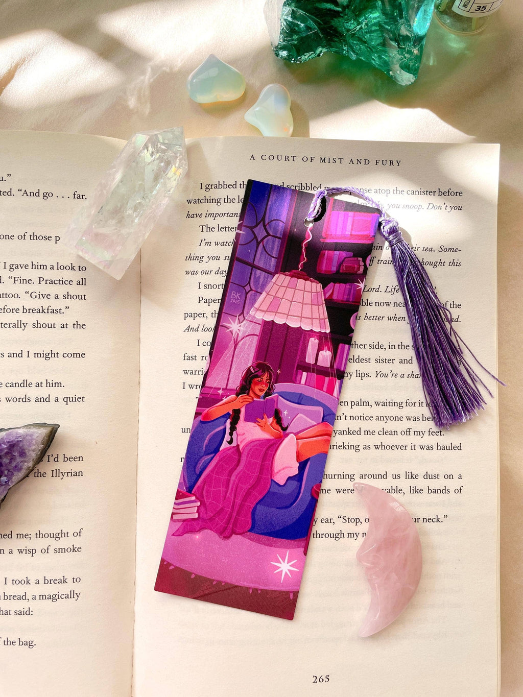 Cozy Reading Nook Bookmark