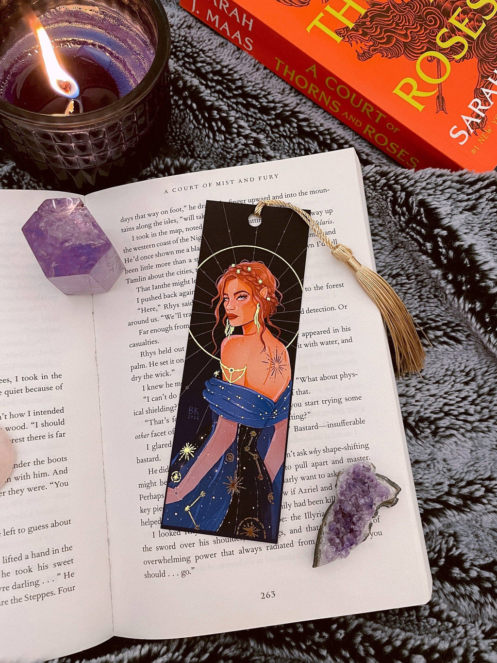 Nesta *Gold Foil* Bookmark