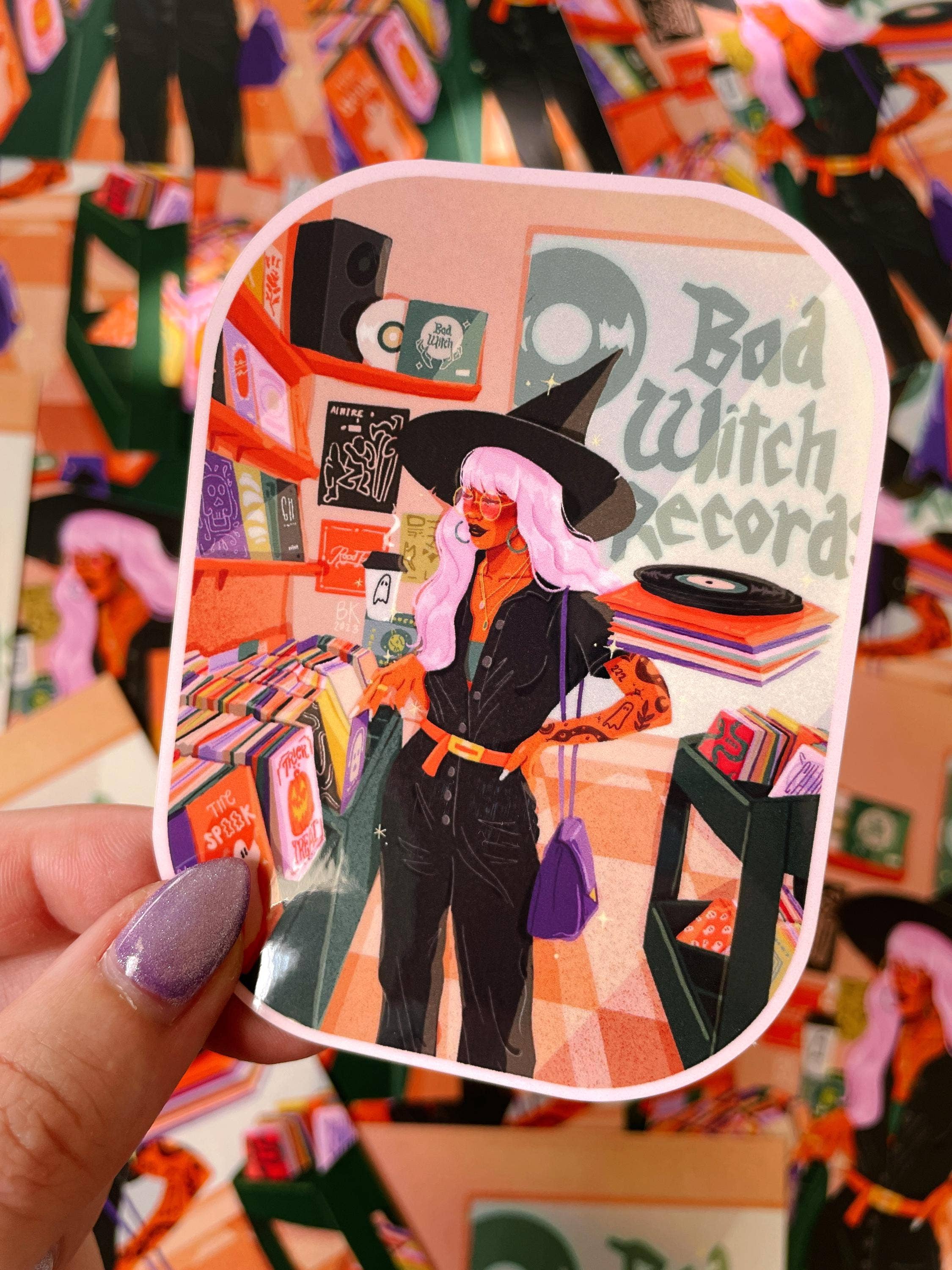 Bad Witch Records Sticker