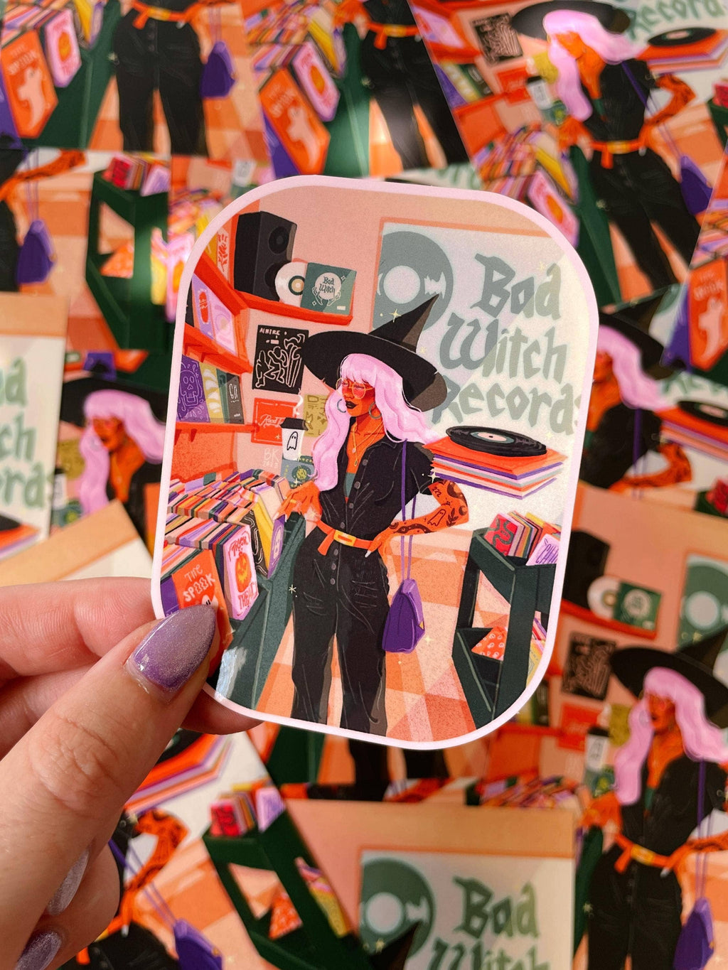 Bad Witch Records Sticker