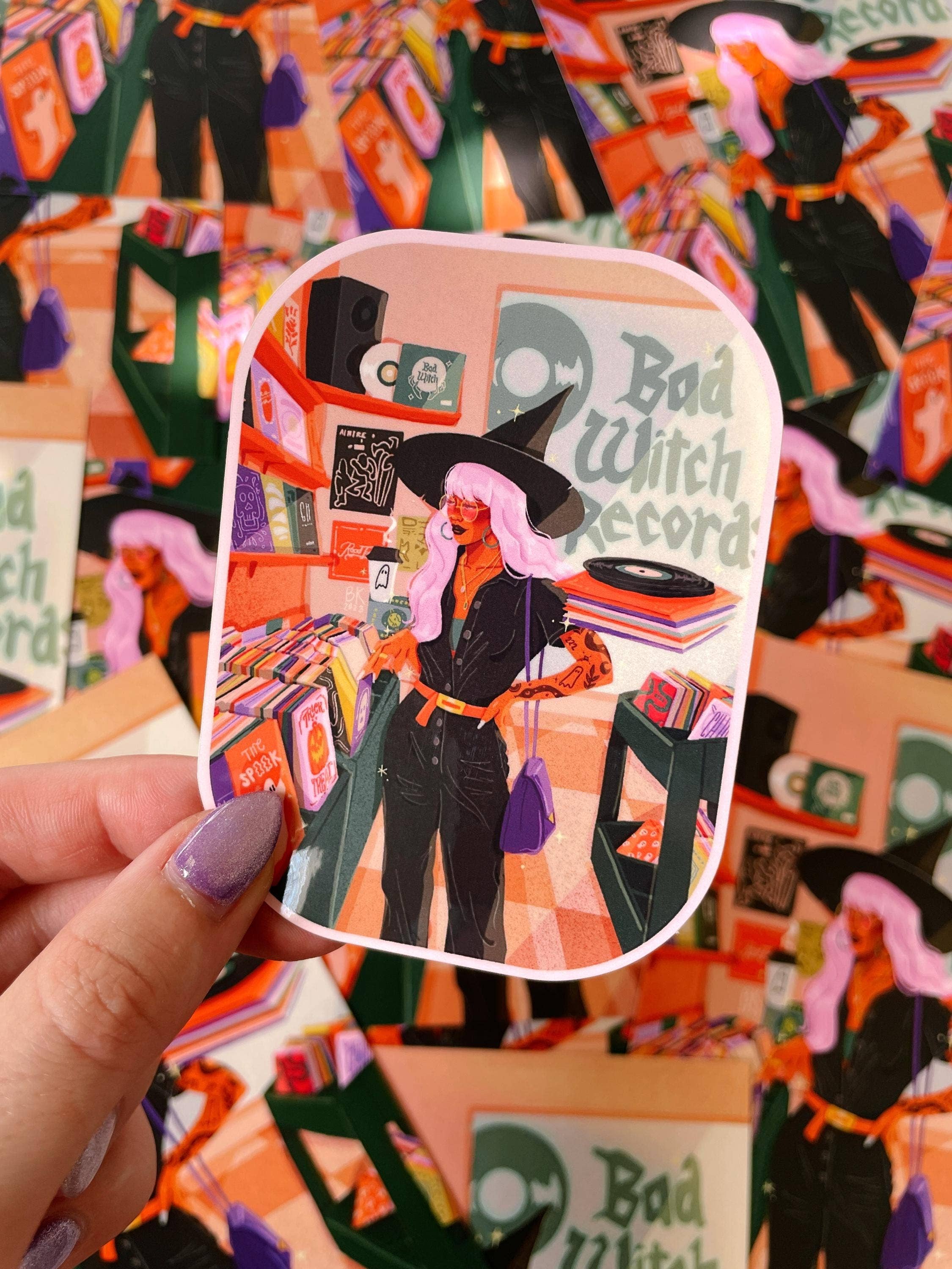 Bad Witch Records Sticker