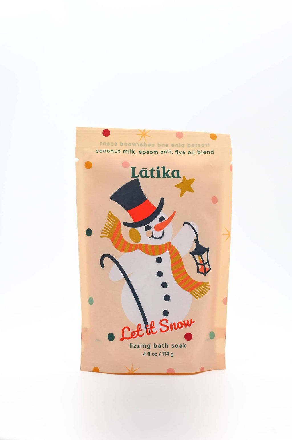Retro Snowman Bath Salt