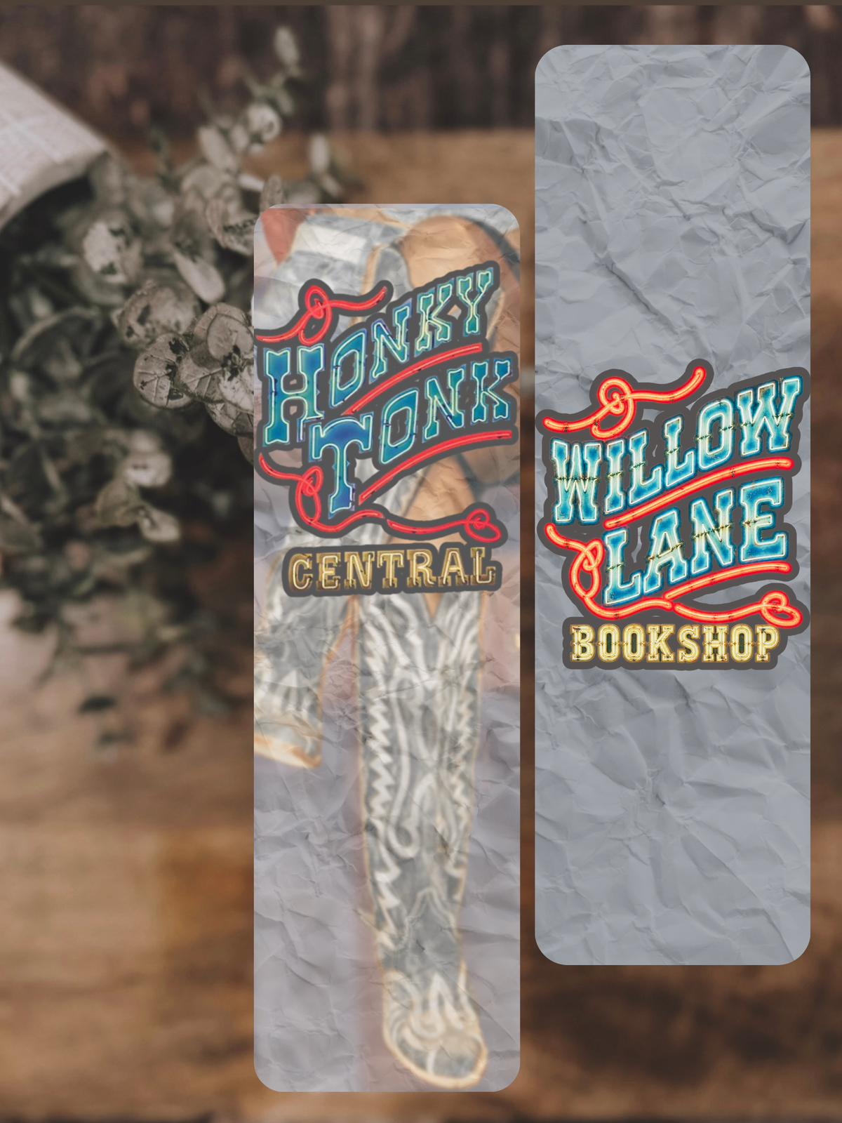 Honky Tonk Bookmark