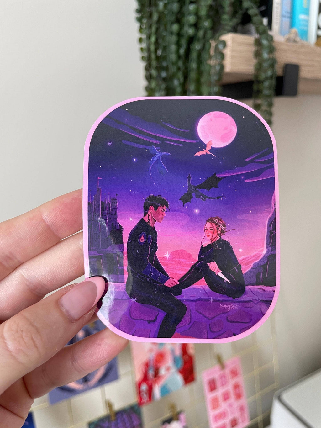 Fourth Wing Sticker