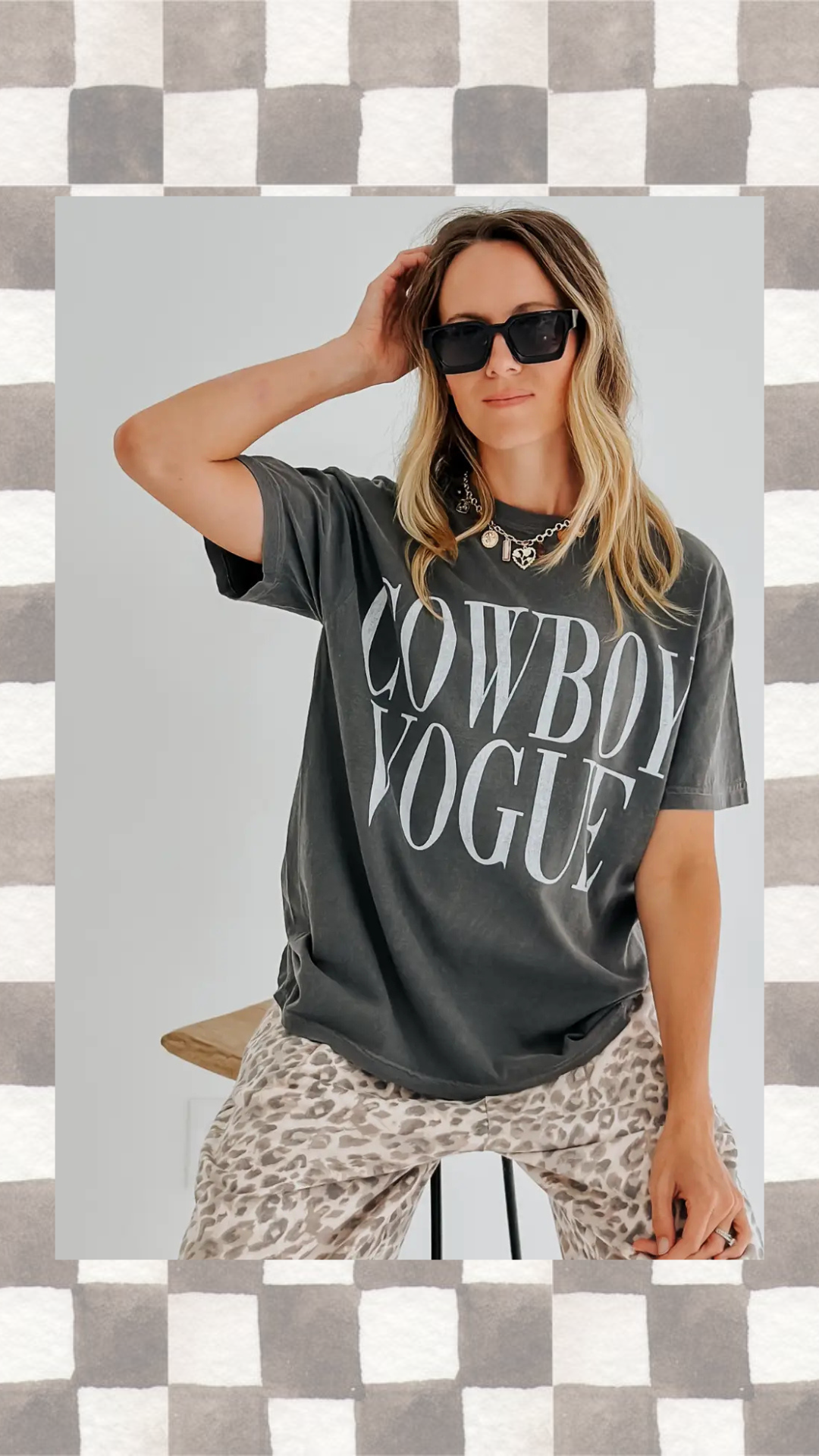Cowboy Vogue Tee