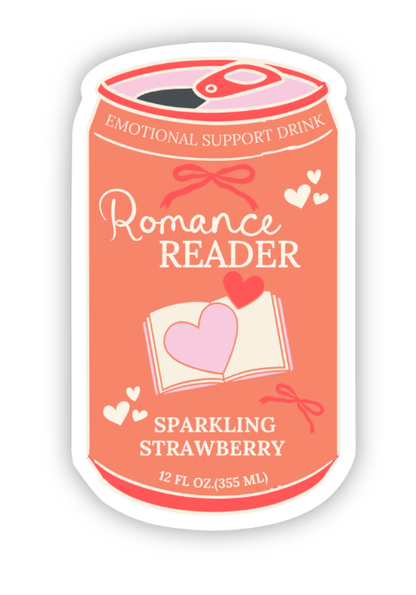 Romance Reader Sticker