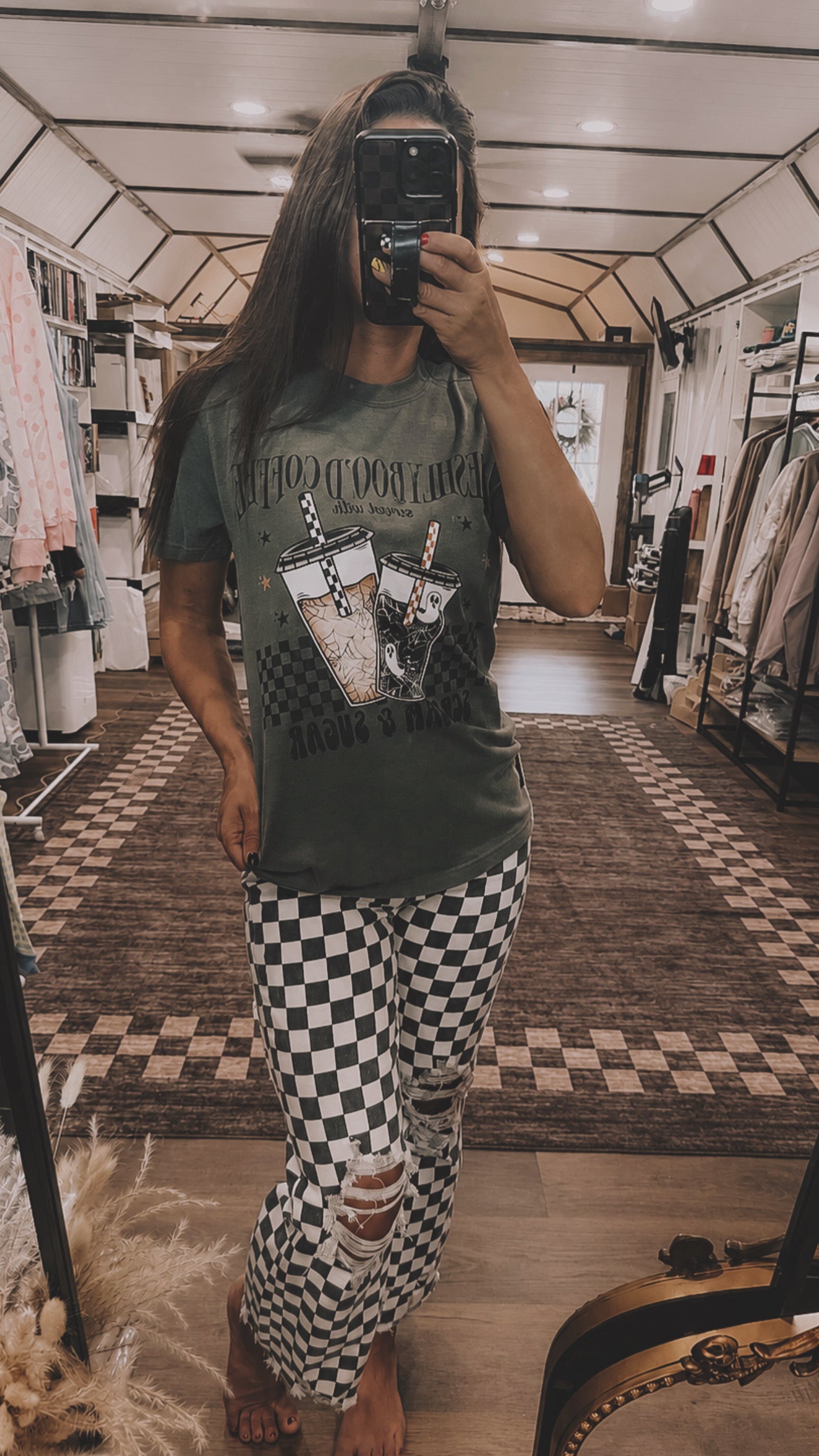 Freshly Boo'D Coffee Graphic Tee