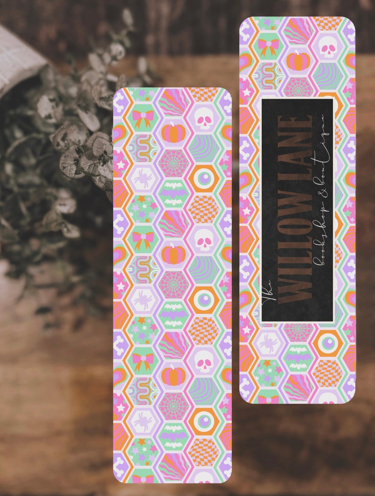 Retro Hex Bookmark