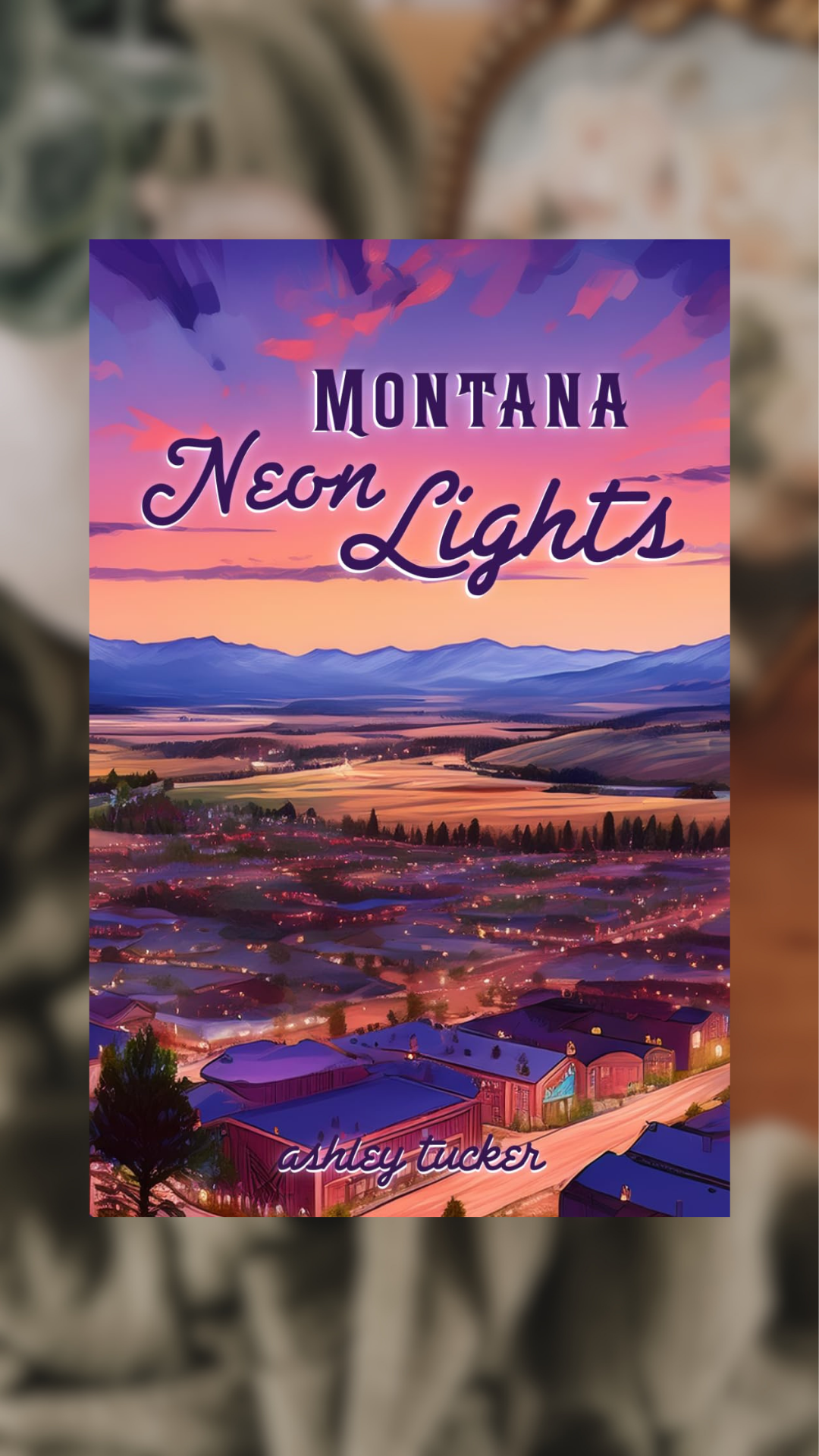 Montana Neon Lights-SIGNED & SWAG