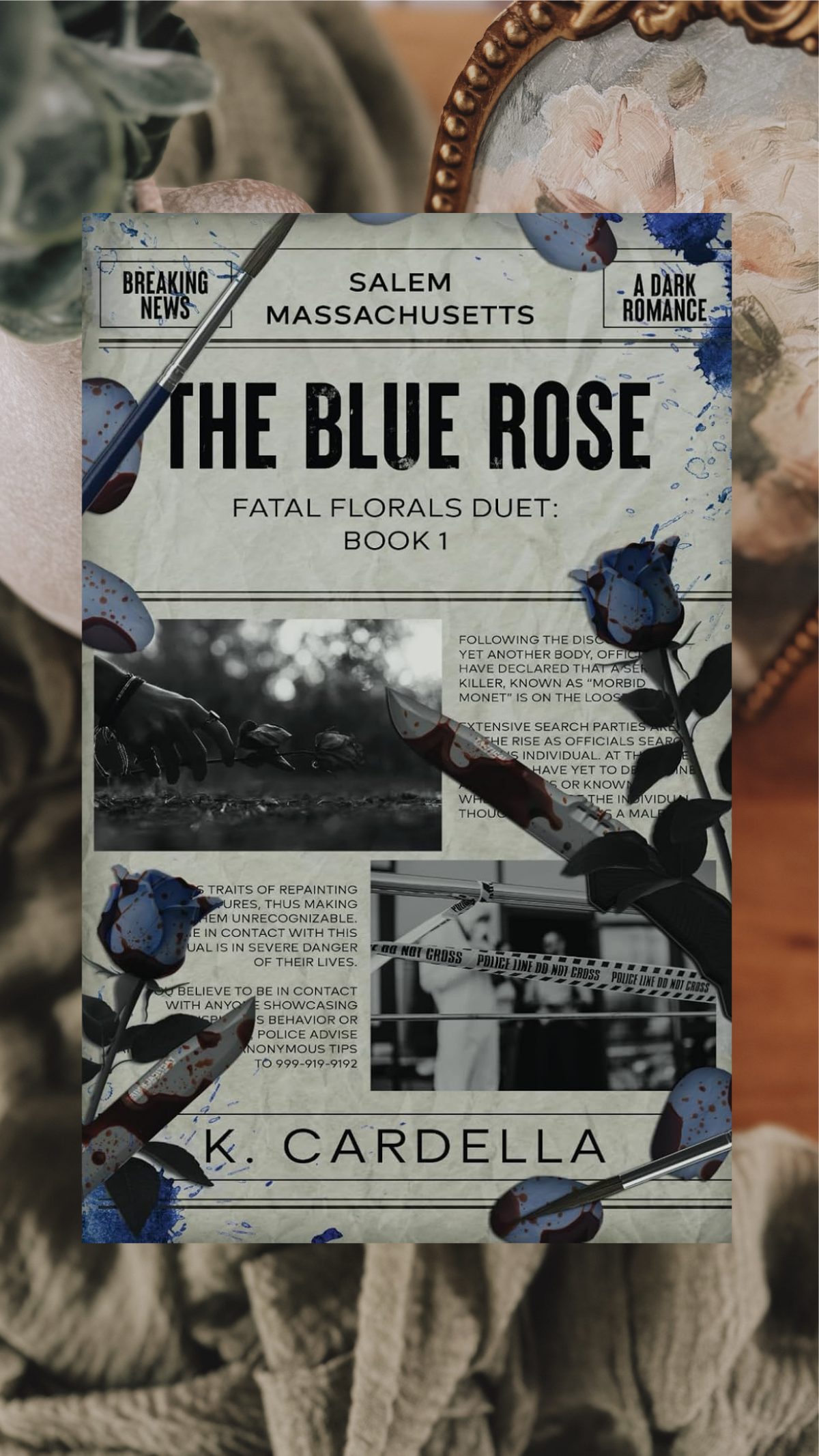 The Blue Rose-Fatal Florals Duet, Book 1