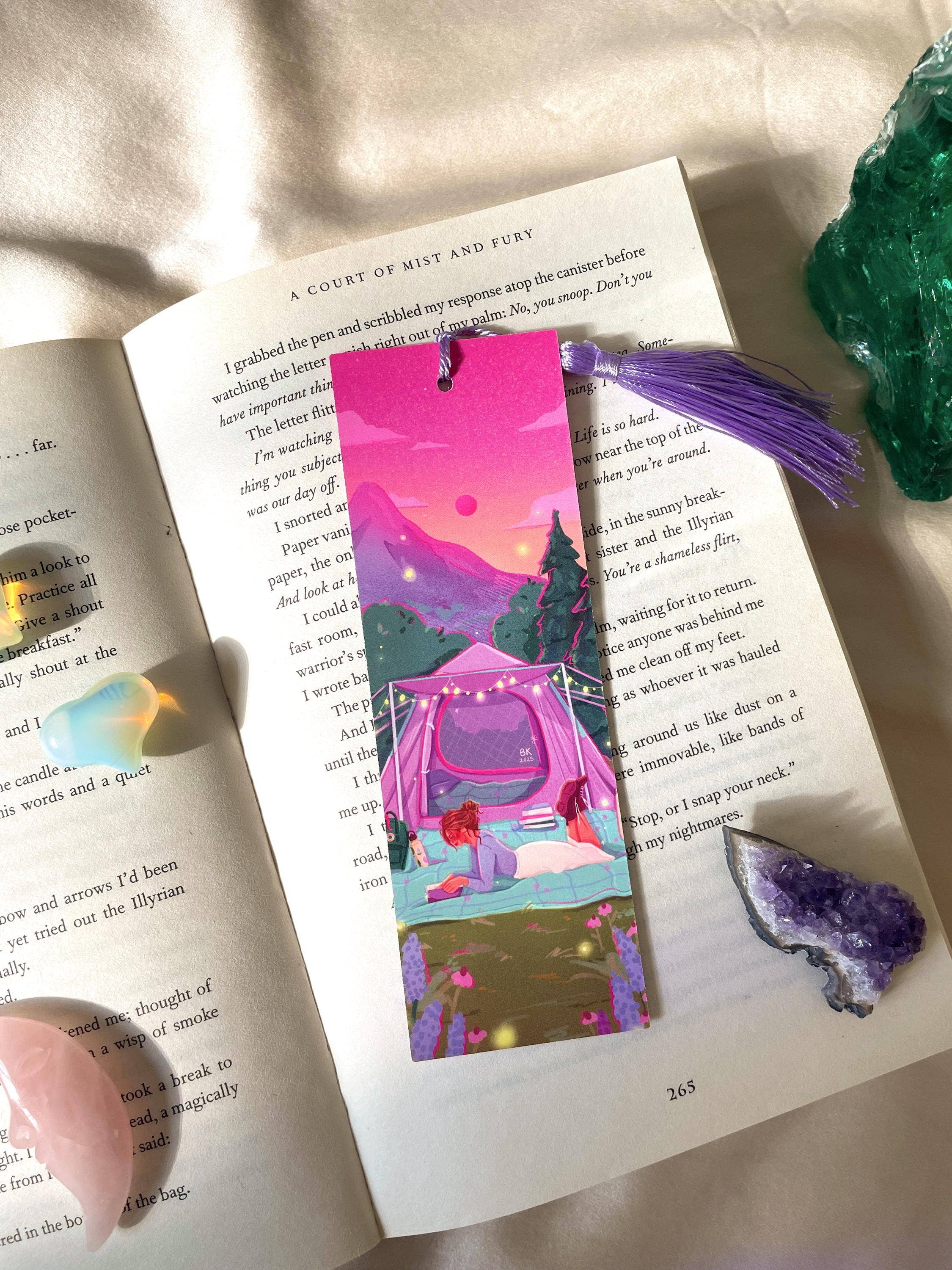 Wild and Reading Bookmark