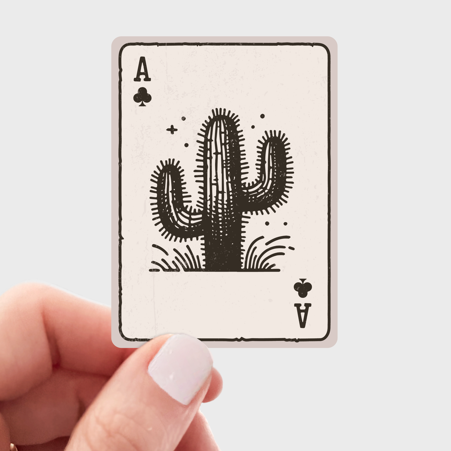 Cowboy Cards Sticker