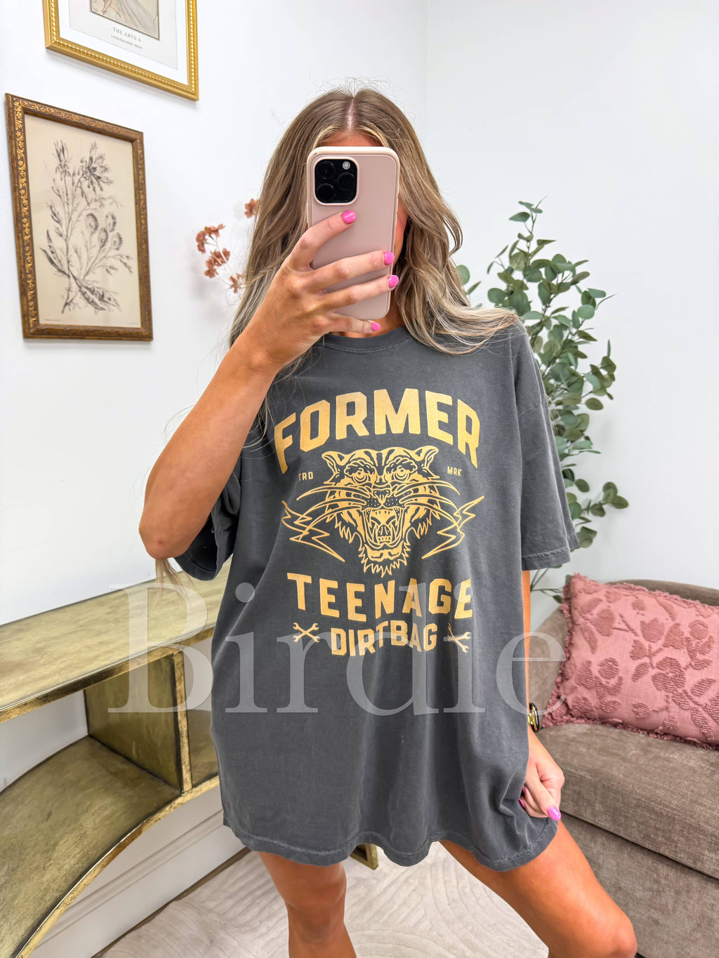 Former Teenage Graphic Tee on Pepper