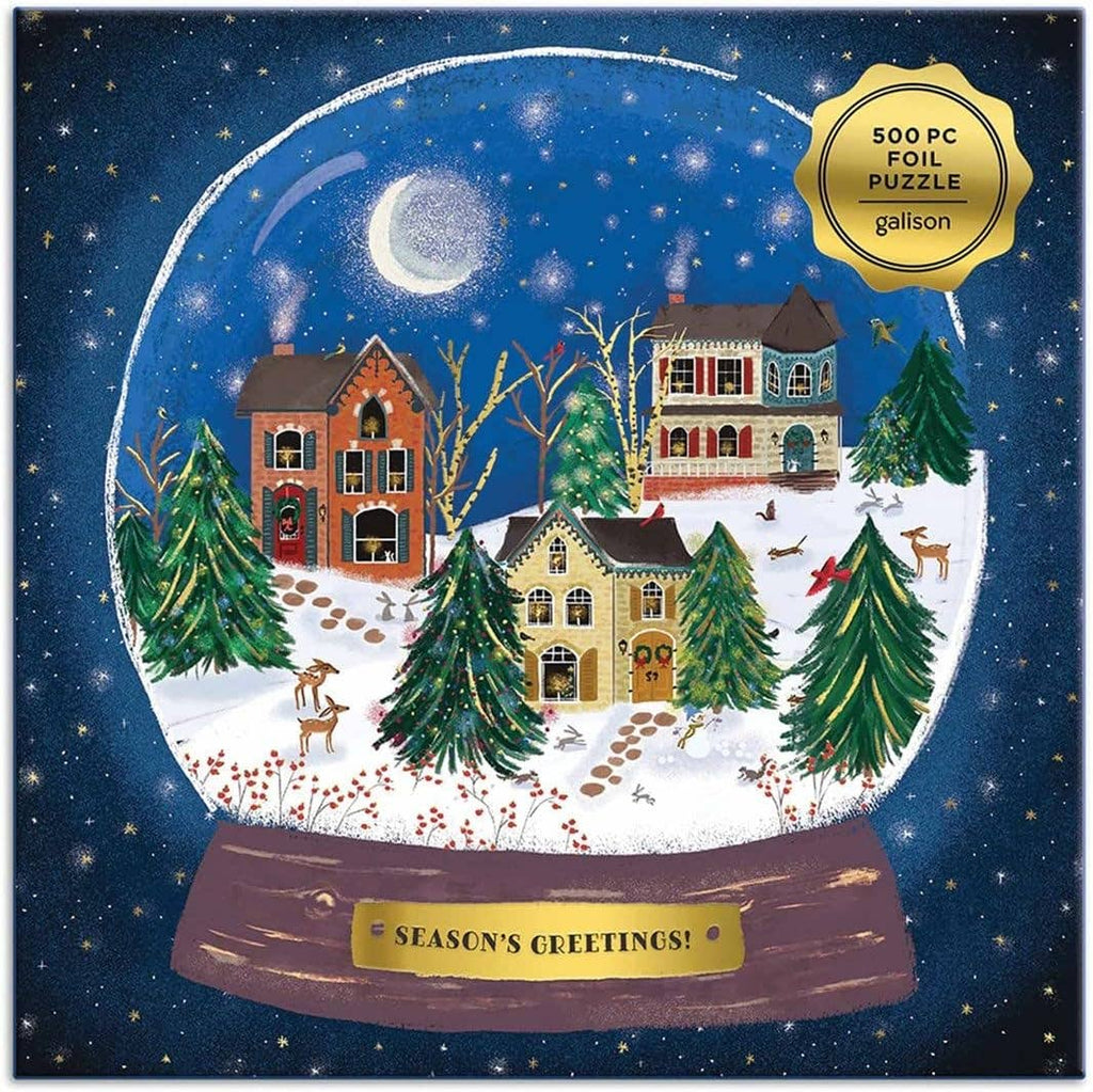 Winter Snow Globe 500 Piece Puzzle