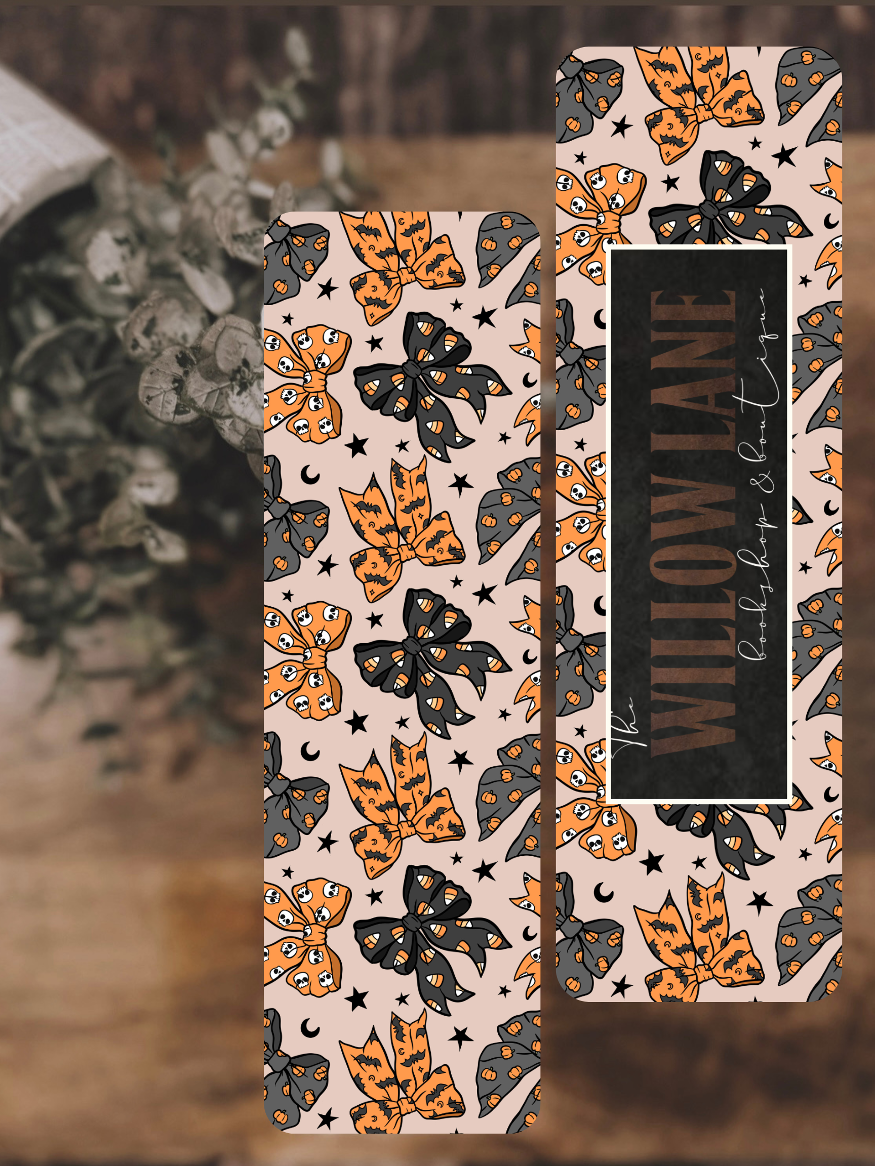 Bows Before Boos Bookmark