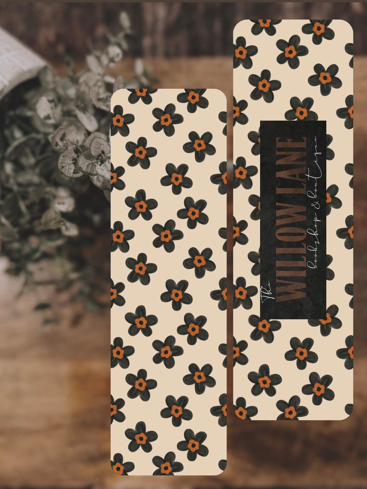 October Blooms Bookmark