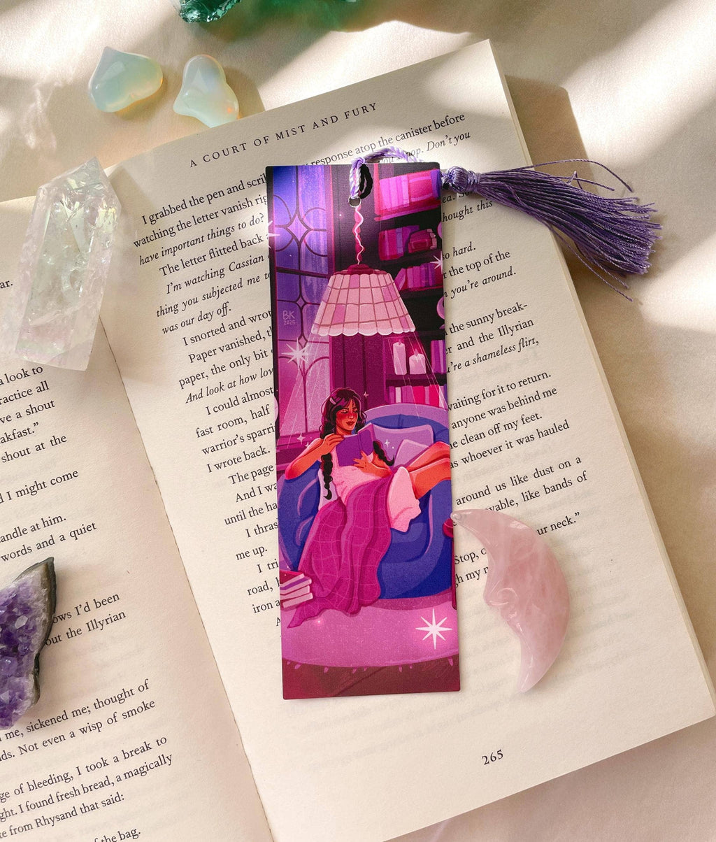 Cozy Reading Nook Bookmark