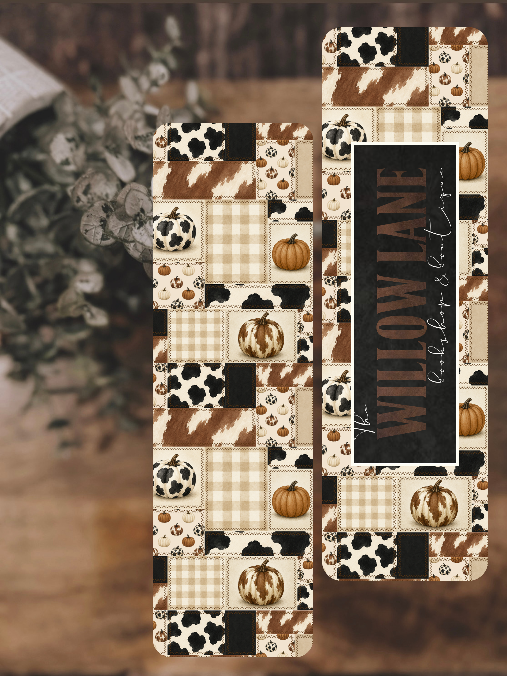 Farmhouse Fall Bookmark