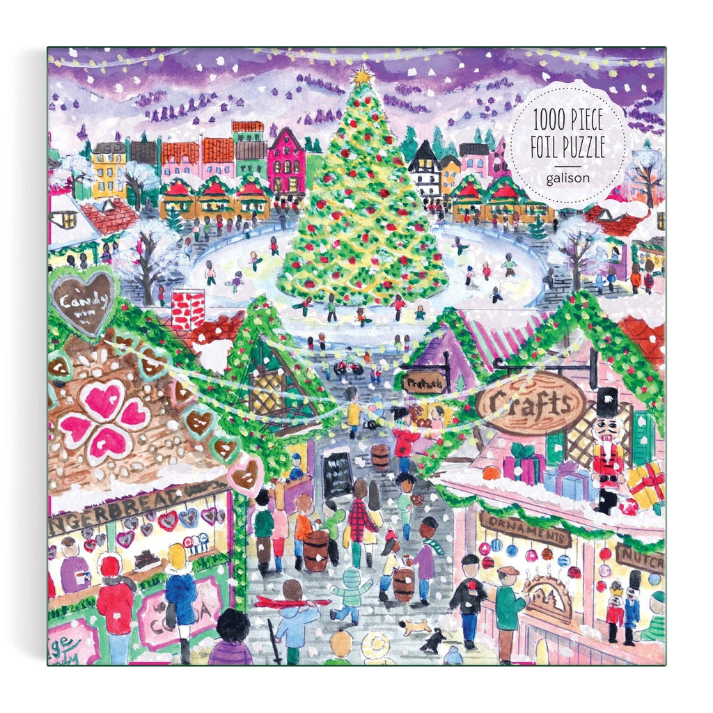 Holiday Village Market 1000pc Foil Puzzle
