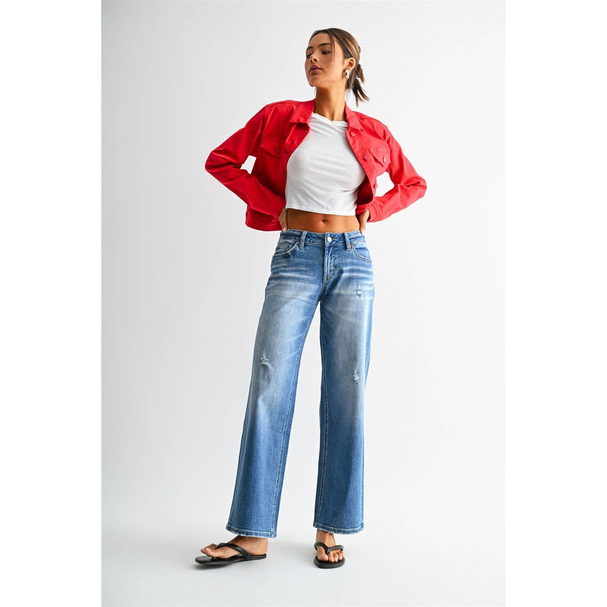 The Stevie Low Rise Jeans