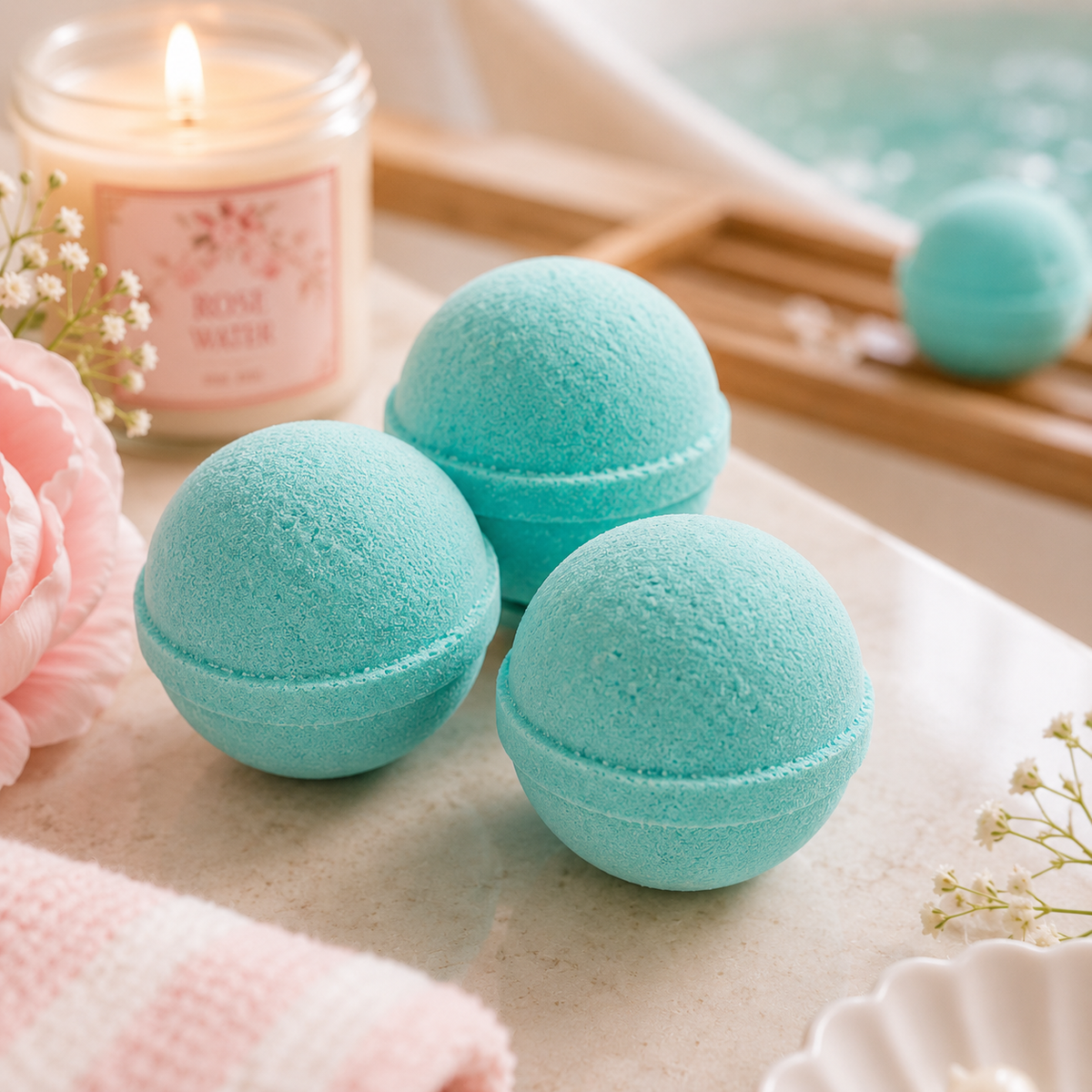 Mini Bath Bombs Gift Bag -Christmas (North Pole Scent)