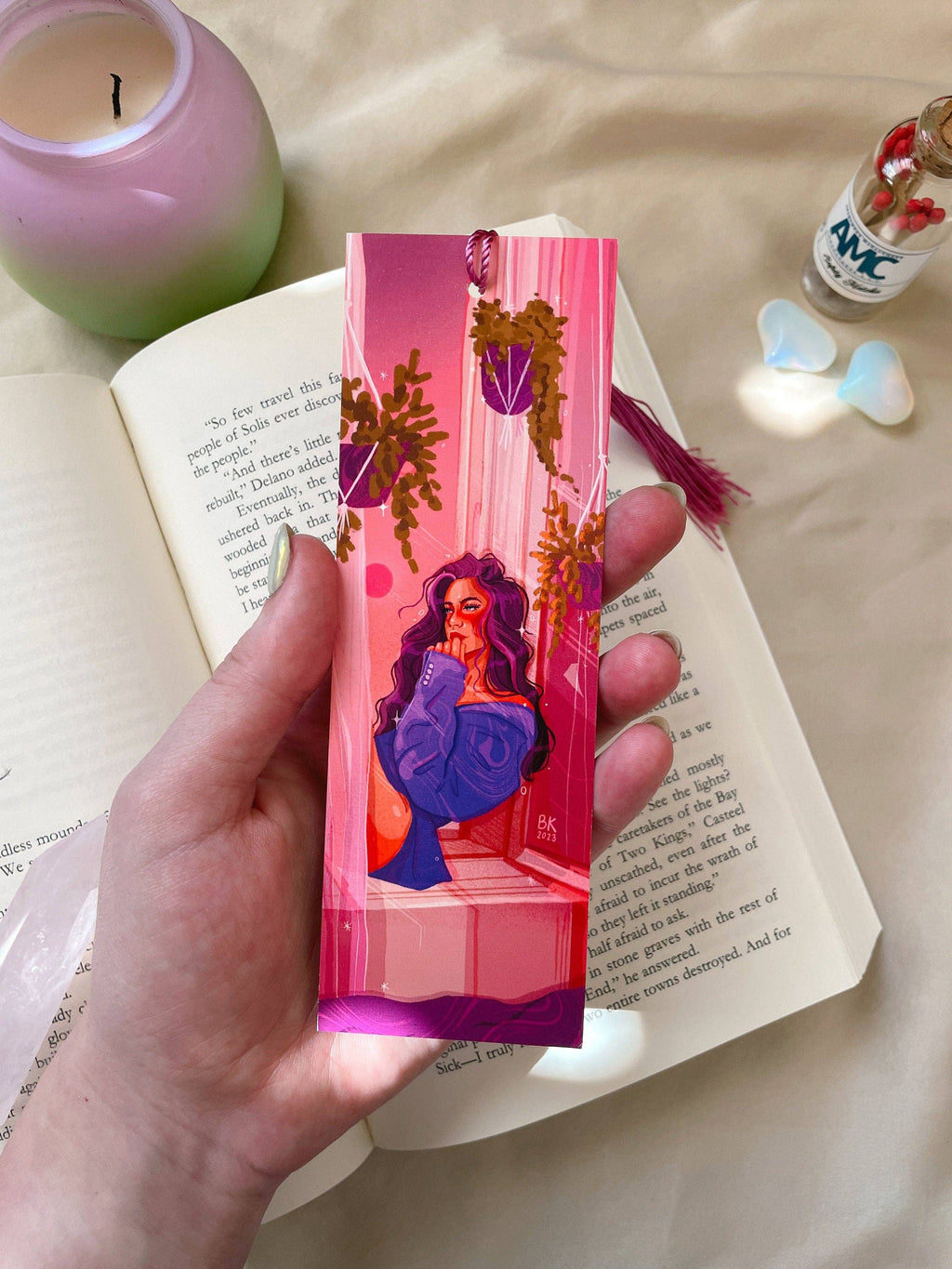 Windowsill Sunset Bookmark