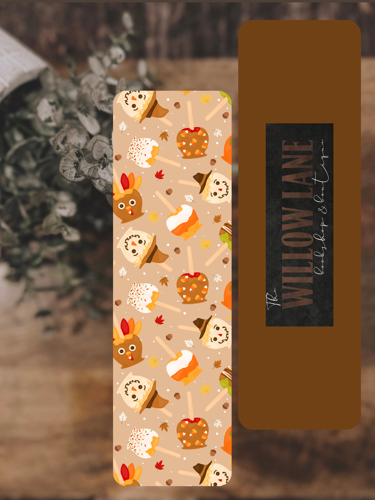 Candy Apple Sweets Bookmark