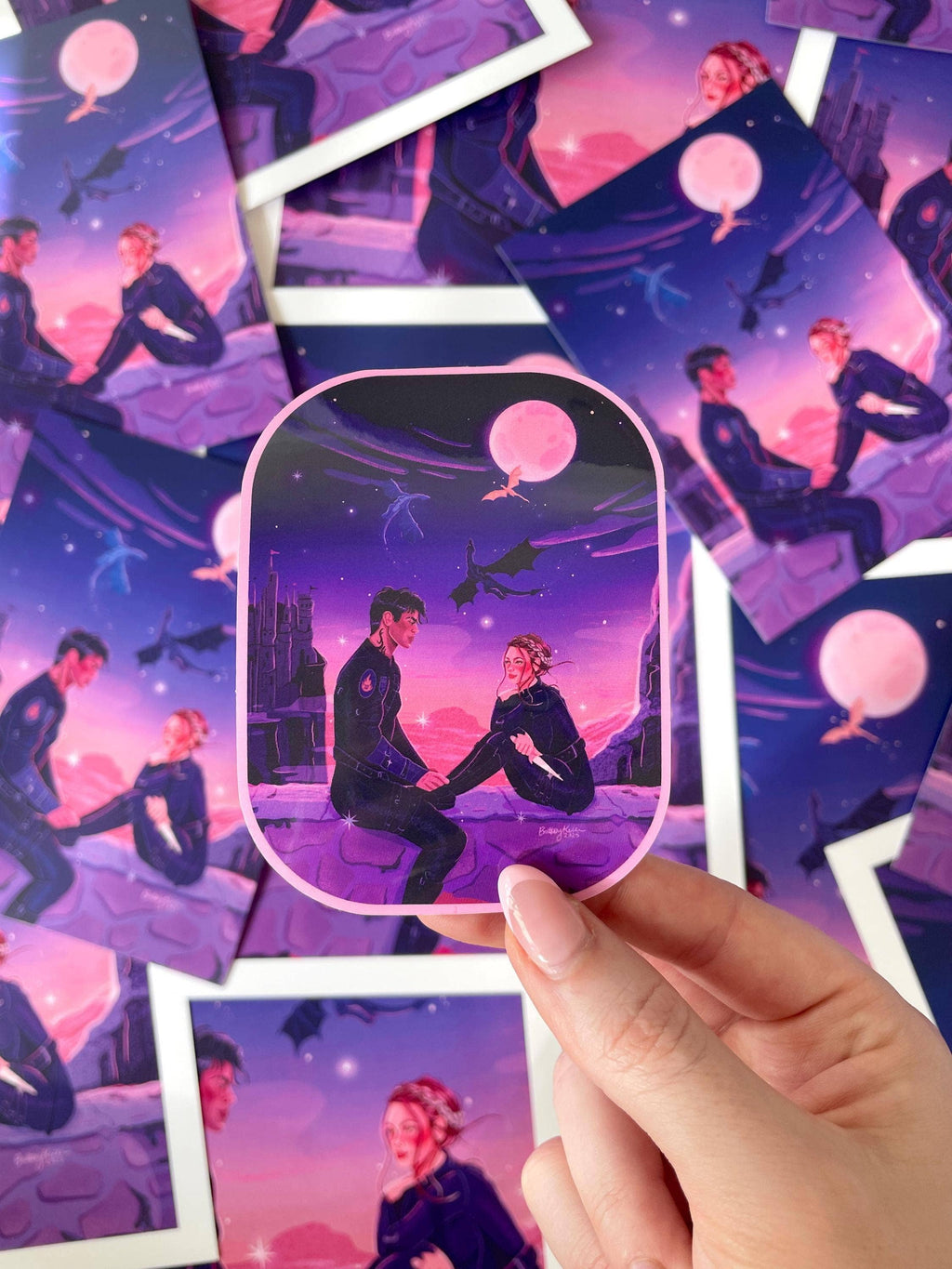 Fourth Wing Sticker